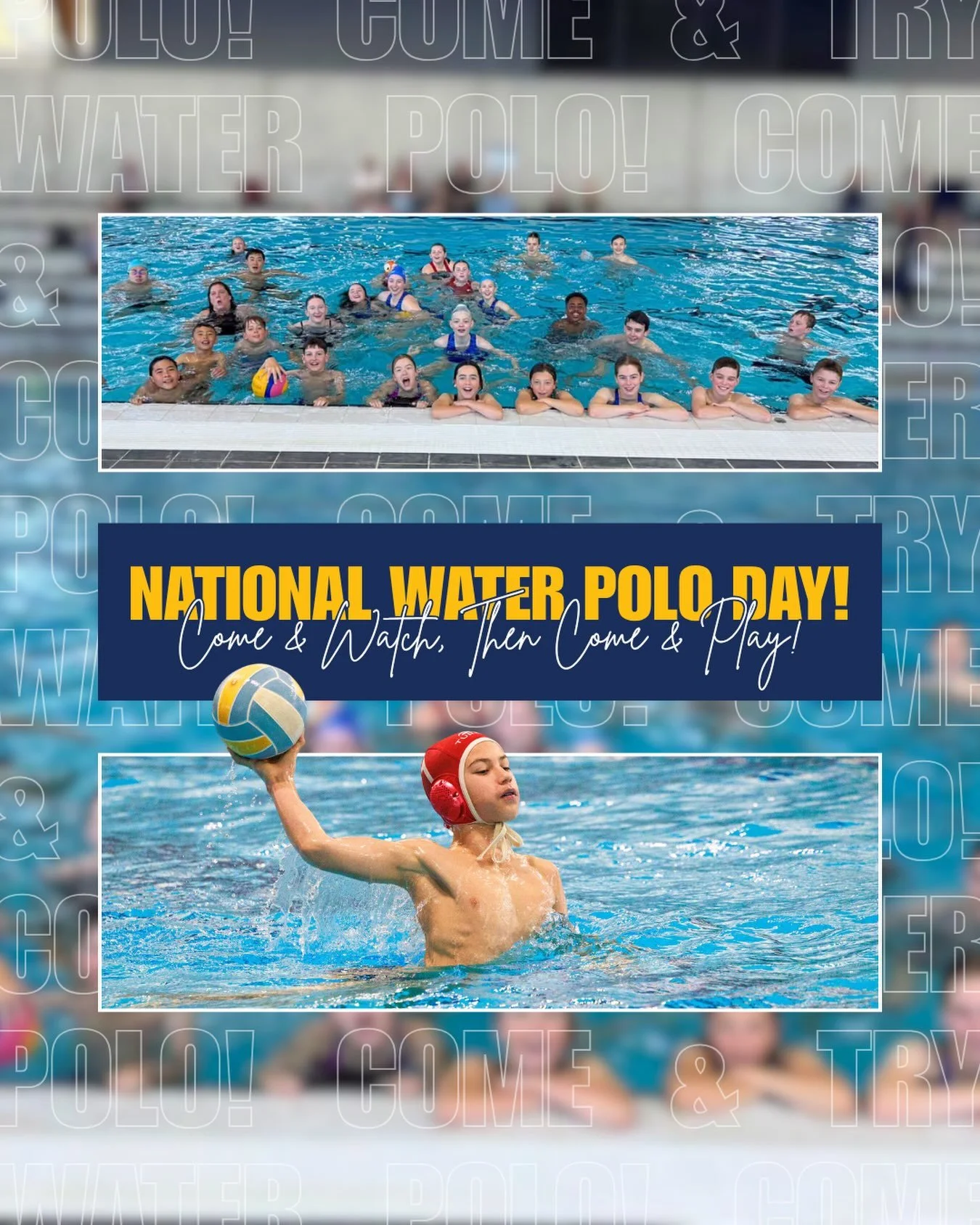 NATIONAL WATER POLO DAY | COME &amp; TRY RECAP 🤽&zwj;♂️🤽&zwj;♀️

What a great day out at @stromlo_leisure_centre celebrating National Water Polo Day! 💦

We kicked things off with a display game featuring WPACT U14 athletes from clubs across the AC