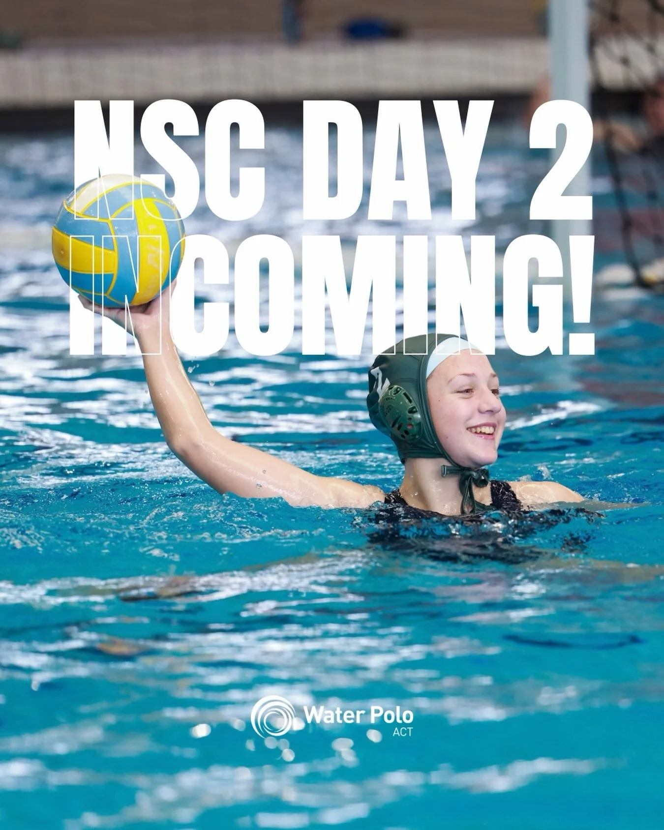 NSC 2026 | DAY 2! 🤽&zwj;♂️🤽&zwj;♀️

After a strong opening day, our four WPACT teams are back in the pool today for another eight games across four teams! 🔥

🤽&zwj;♂️ 15&amp;U BOYS
1:45pm 🆚 @waterpolosa_adelaide 
6:45pm 🆚 @wpqld 
📍 Camberwell 