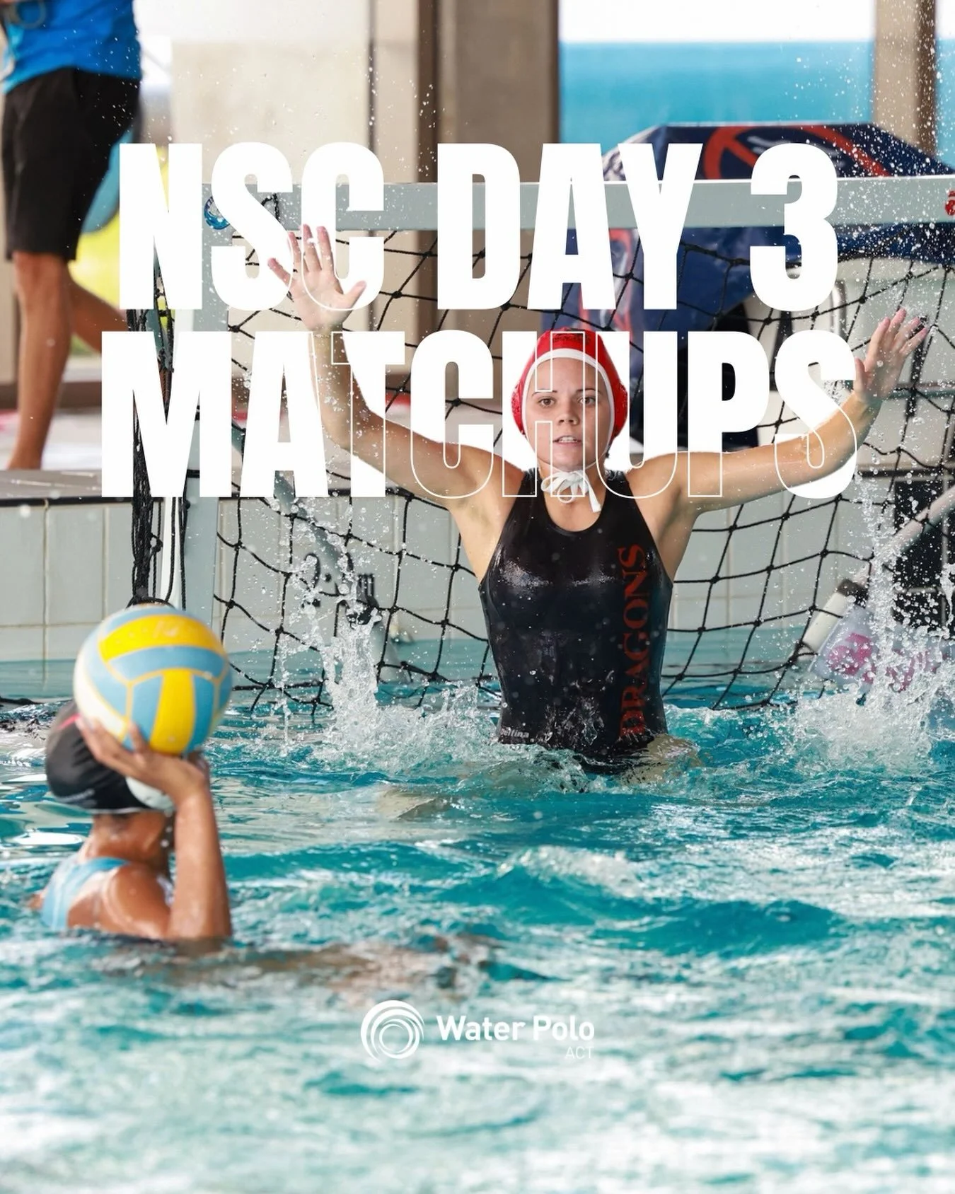 NSC 2026 | DAY 3! 🤽&zwj;♂️🤽&zwj;♀️

After another big day of competition, our four WPACT teams are back in the pool today for another eight games! 🔥

🤽&zwj;♀️ 15&amp;U GIRLS
11:45am 🆚 @waterpoloqld
4:45pm 🆚 @waterpolowa
📍 Mentone Girls Grammar
