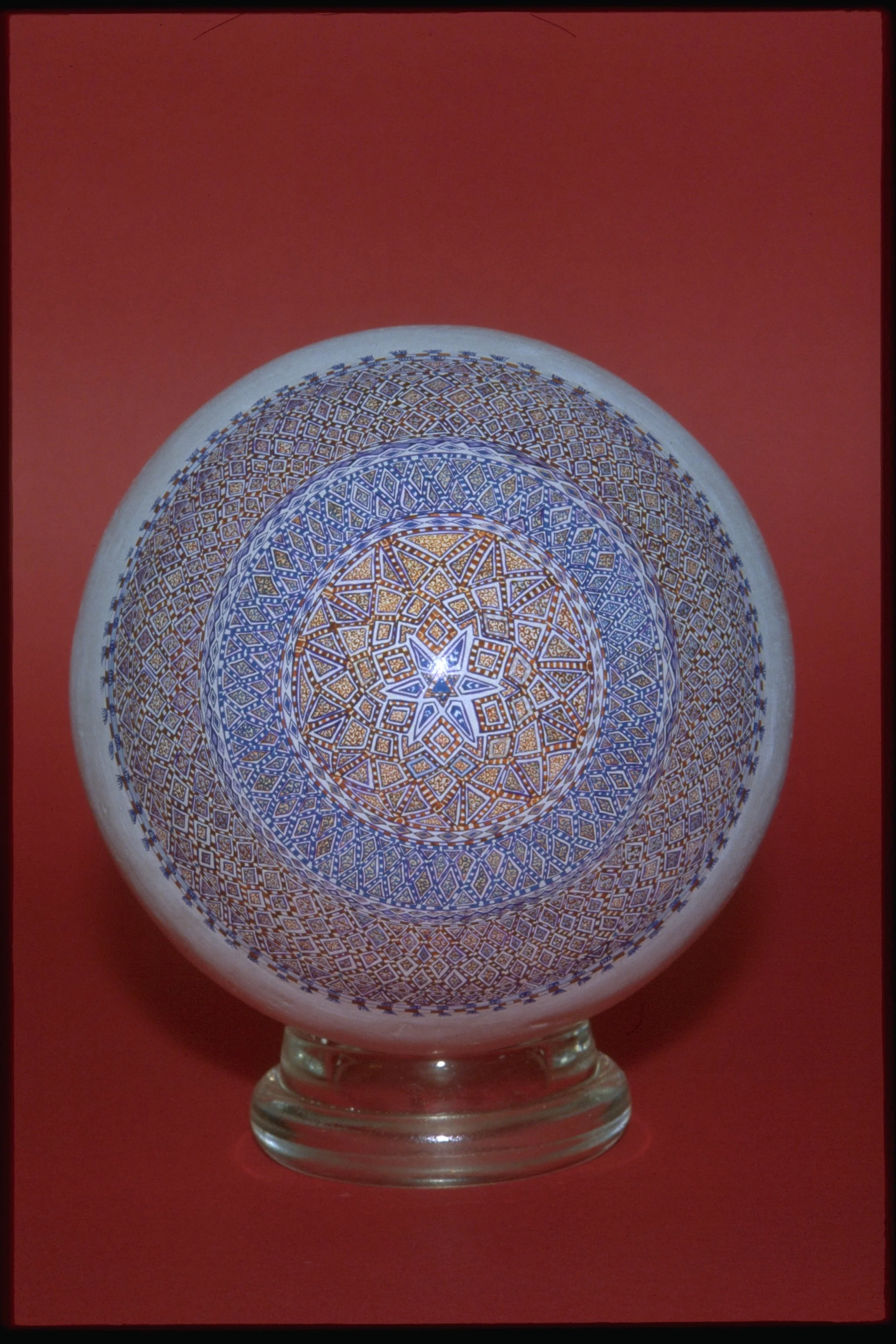 Work in Progress 2 - The elliptically shaped pieces are natural reinforced eggshells or shapes turned from blocks of non-endangered wood.  Similar pieces can be created with customized imagery, sizing, and themes.