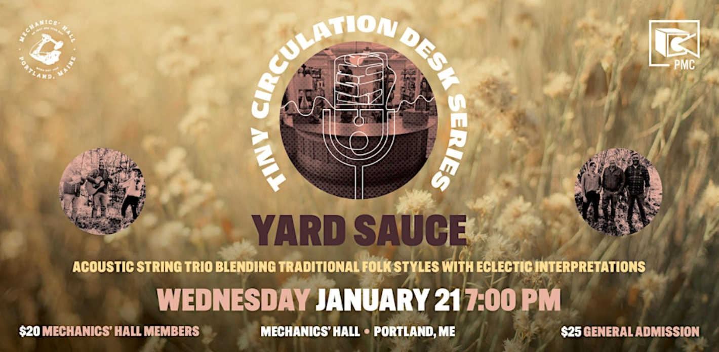 Tiny Circulation Desk: Yard Sauce