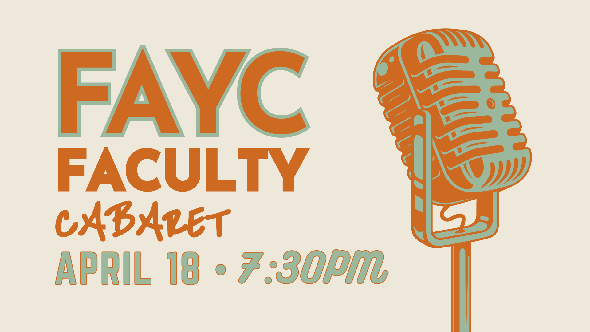 2026 FAYC Faculty Cabaret