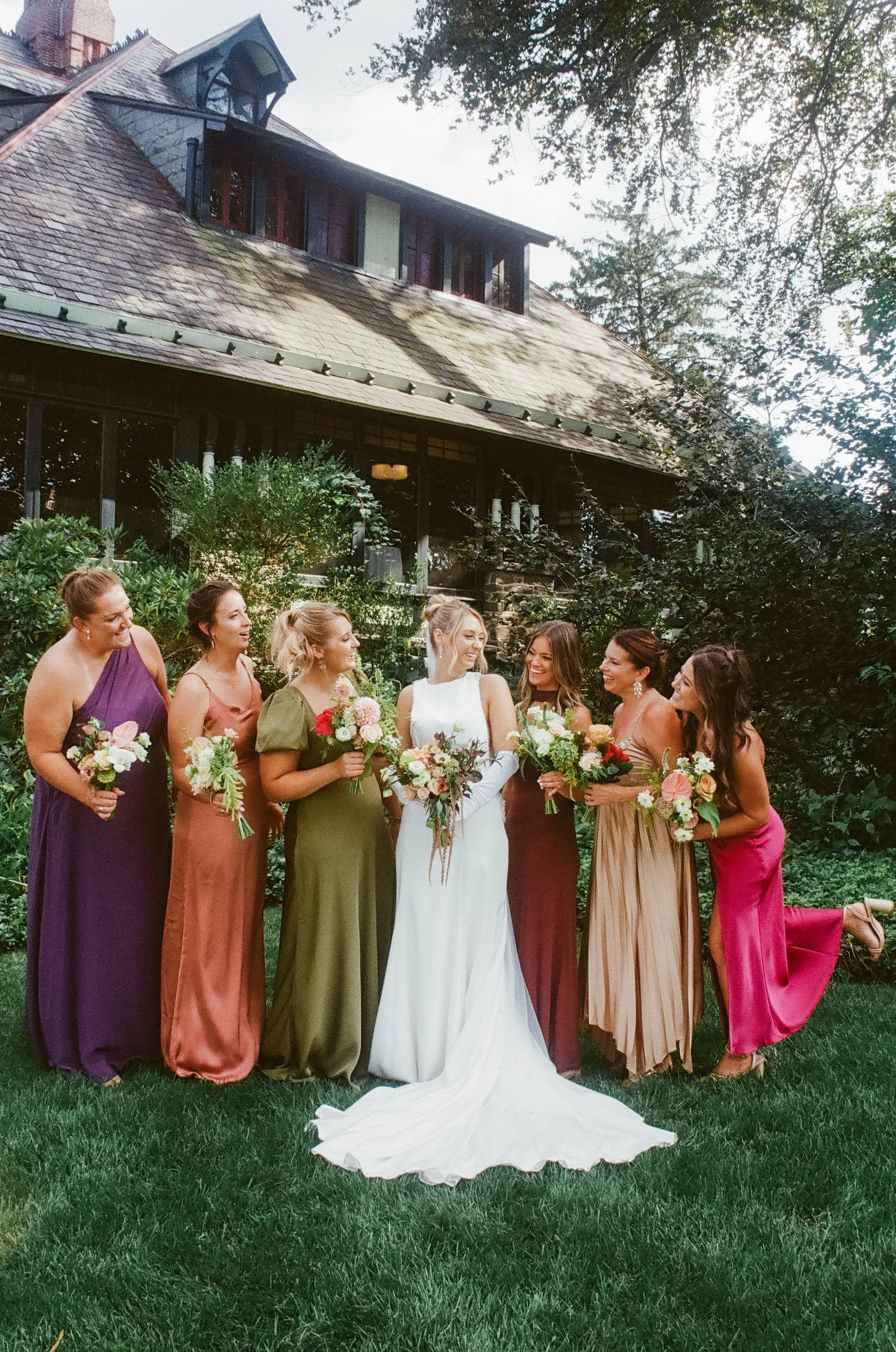 bridal party color palettes