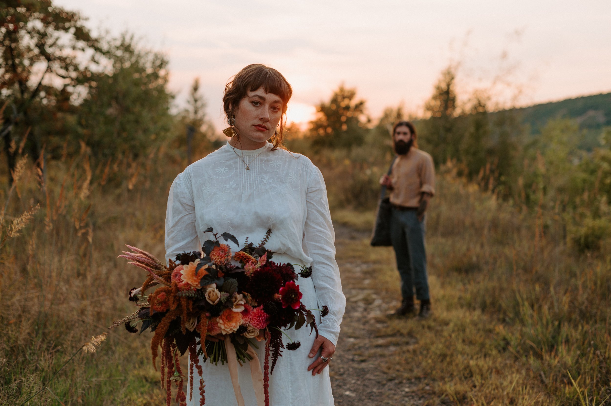 vow renewal on the appalachian trail captured by lehigh valley wedding and elopement photographer