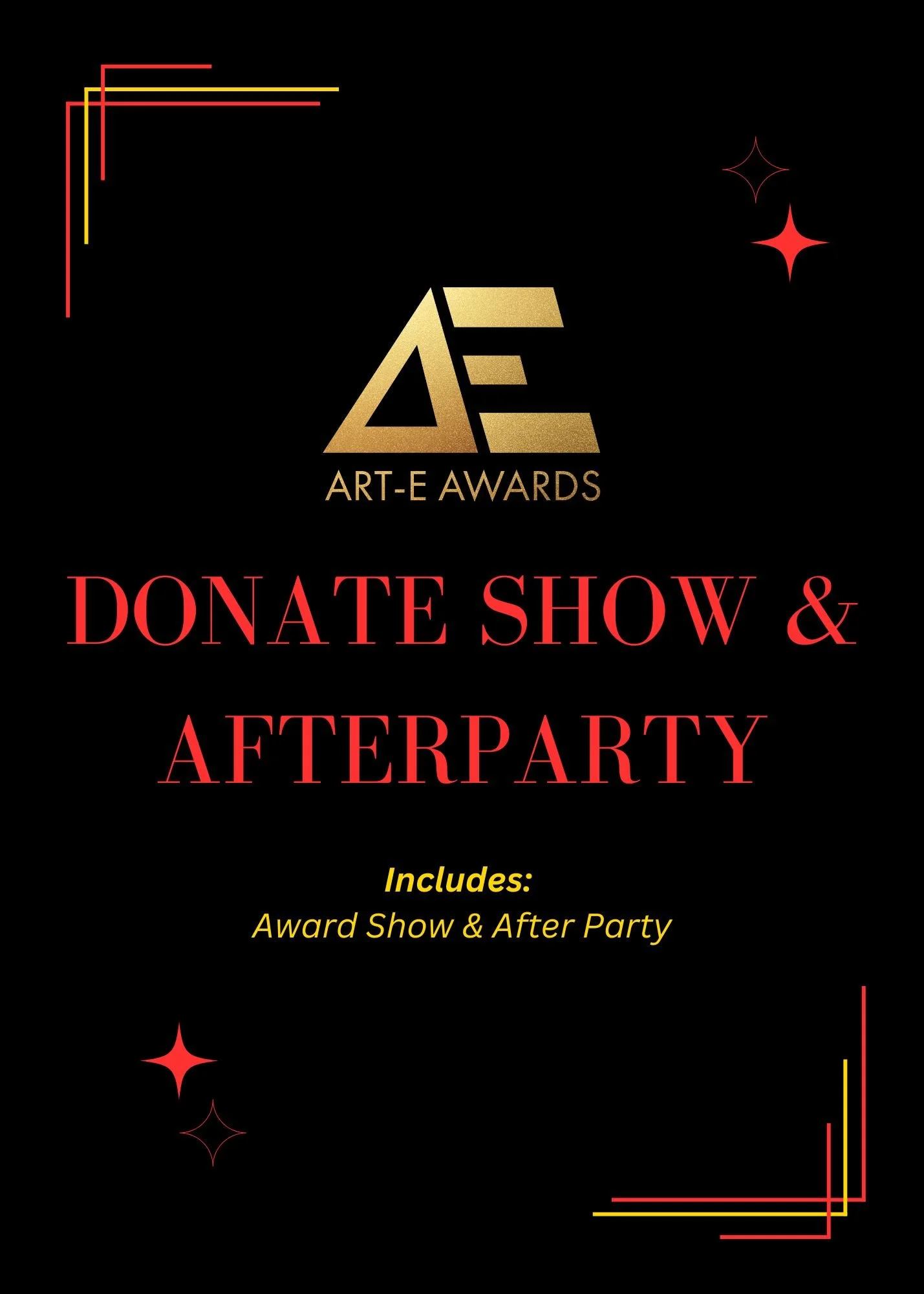 Donate a Show & Afterparty
