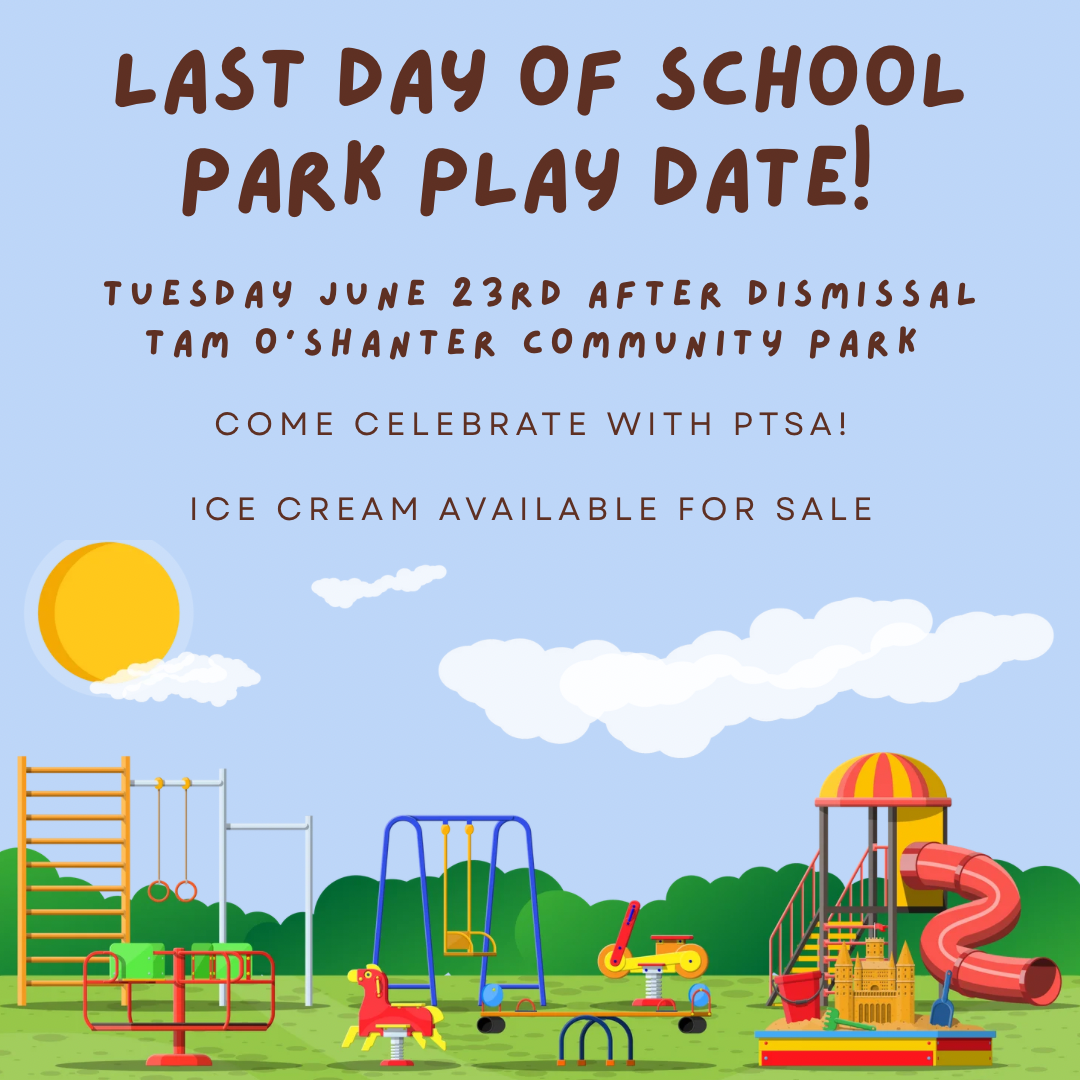 Park Play Date June 23rd 11 AM