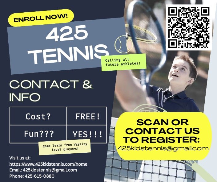 425 Tennis Camp Flyer