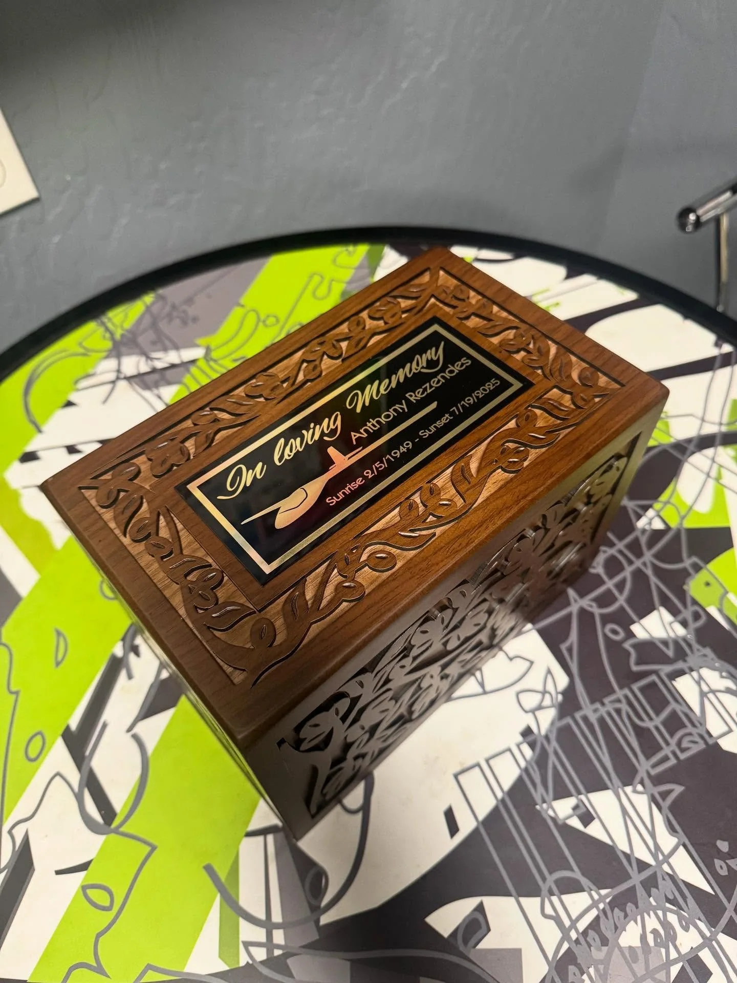 Laser engraving tags