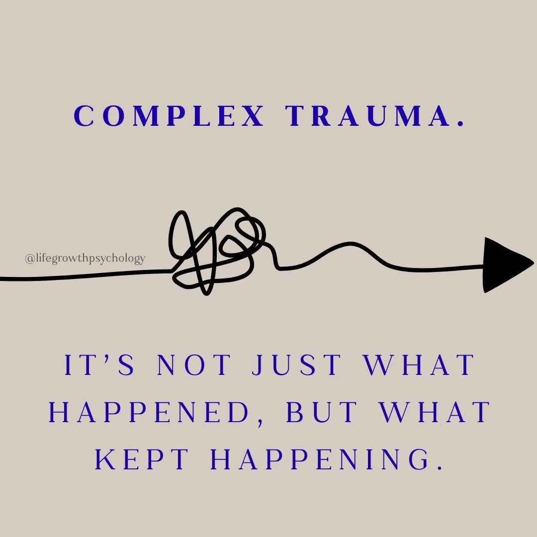 Complex PTSD arises from prolonged or repeated trauma in contexts where escape is difficult, leading to persistent disturbances in self-organisation, including affect dysregulation, negative self-concept, and relational difficulties.

A trauma-inform
