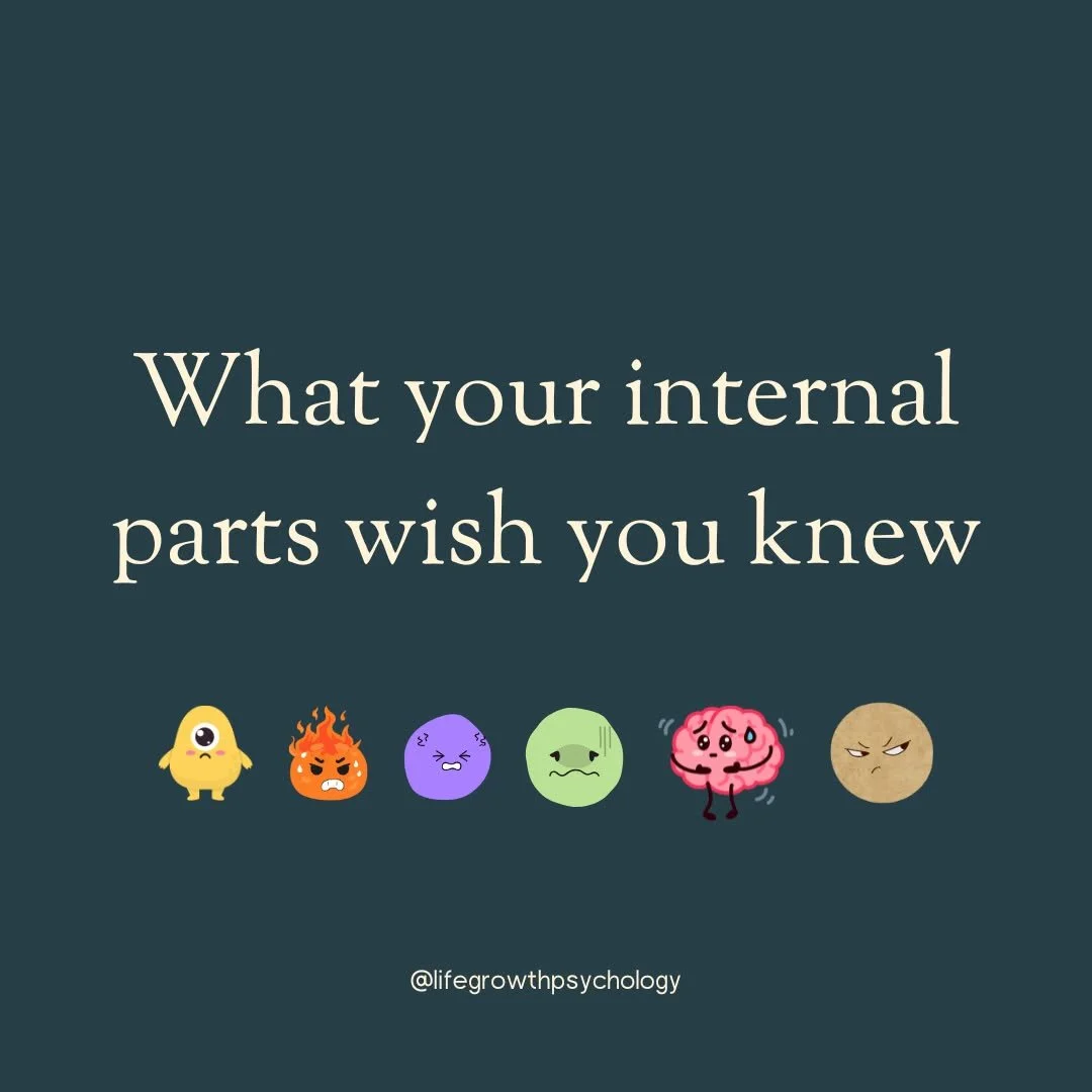 What if the parts of you that create the most struggle aren't actually the problem?

Many people come to therapy wanting less anxiety, less self-criticism, less overthinking, less emotional overwhelm.

But beneath these experiences, we often find par