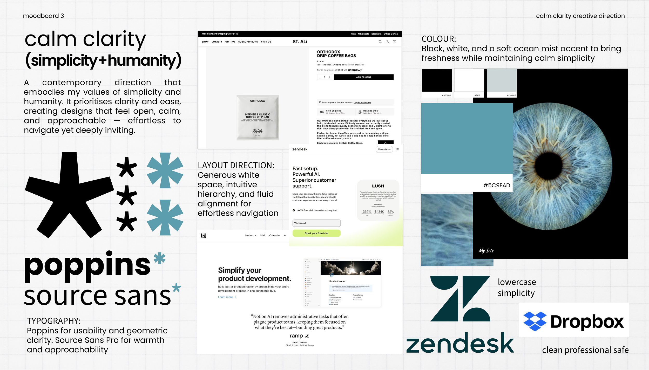 moodboard 3 calm clarity