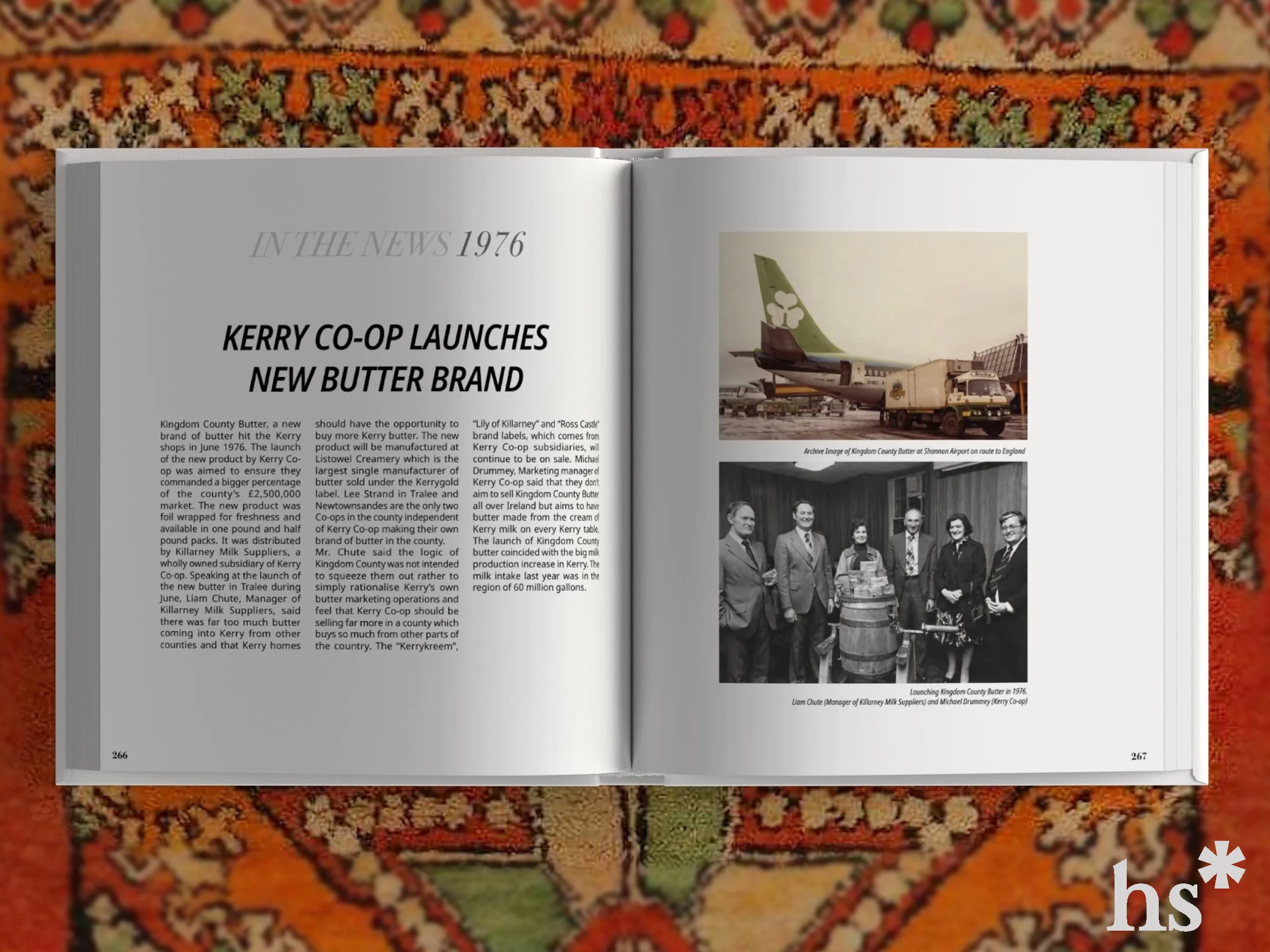 'In The News' Spread