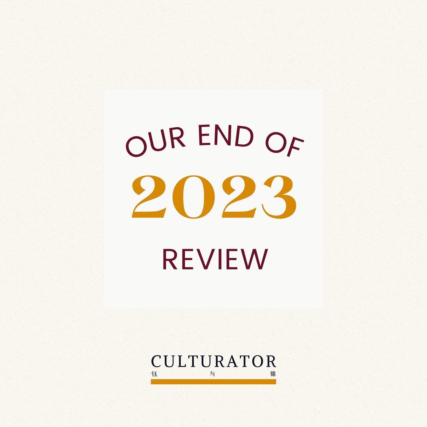 We want to thank everyone for a great first year with Culturator! With your love, support, and enthusiasm, we have grown so much! 💛 We can&rsquo;t wait to see what&rsquo;s in store for us in 2024! 
.
.
.
#CulturatorCraftsChange #2024 #EndoftheYearRe