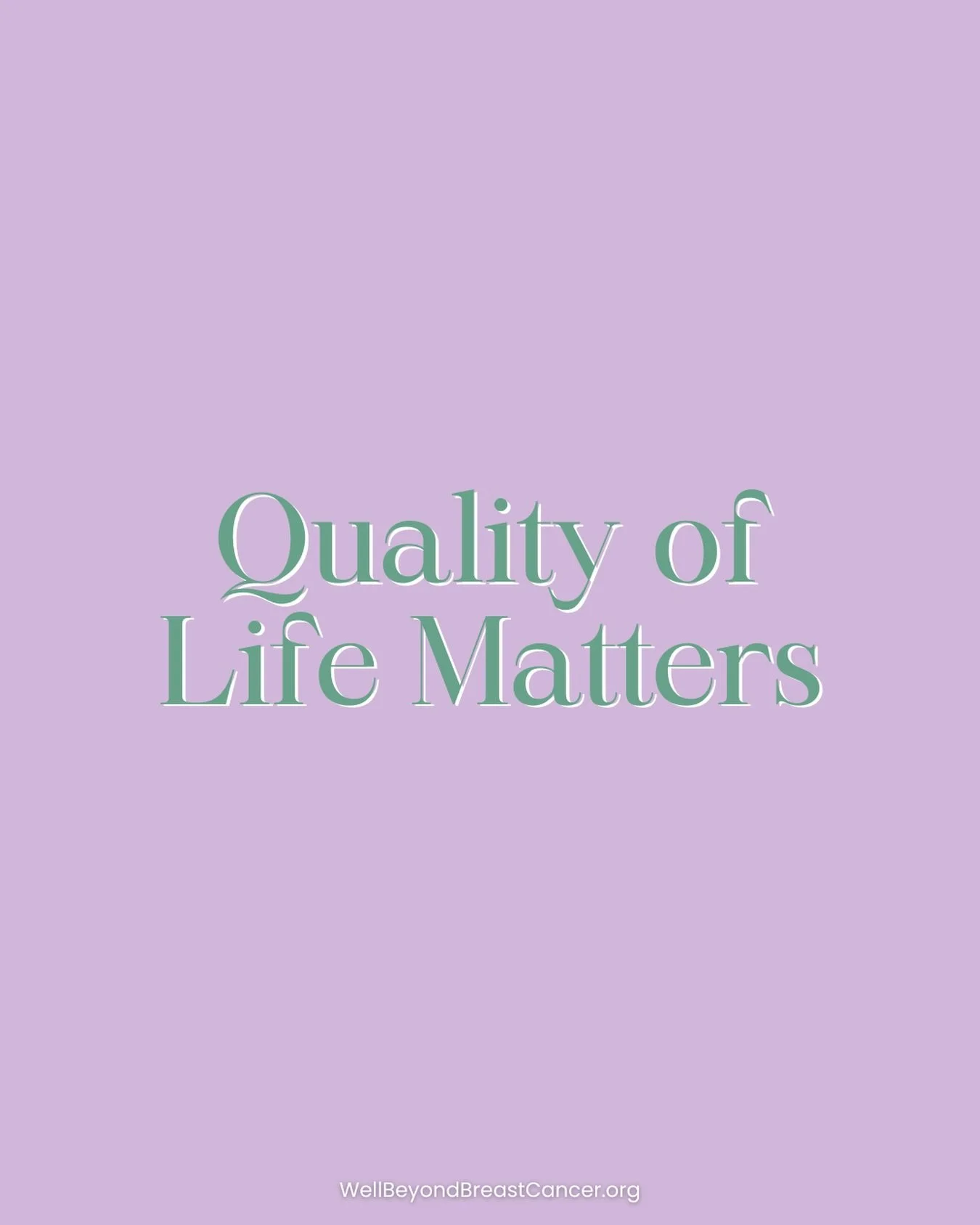 It&rsquo;s more than a phrase; it&rsquo;s the belief Well Beyond Breast Cancer was built on.

Because after breast cancer, people deserve more than &ldquo;just surviving.&rdquo; 

They deserve the chance to feel whole again: to move with confidence, 