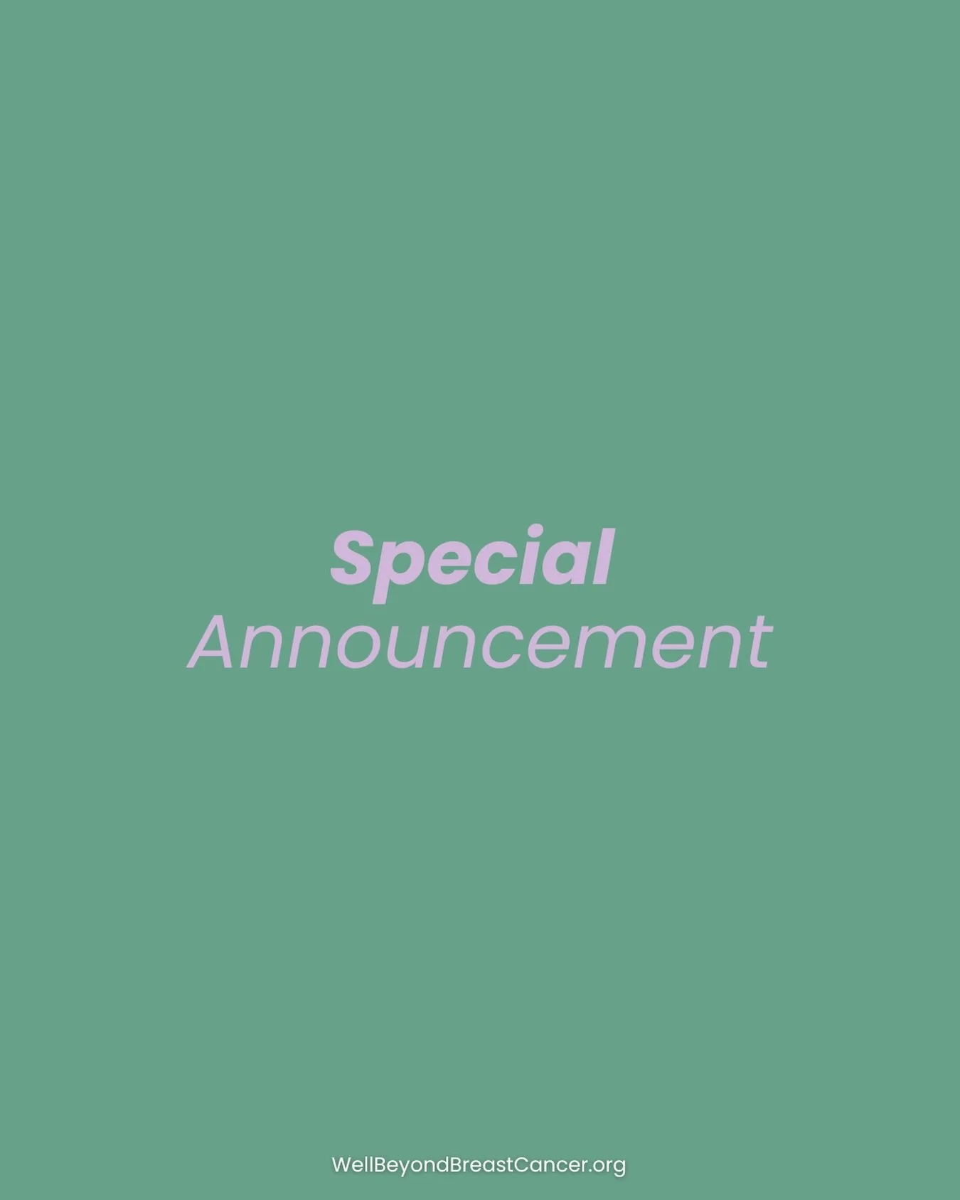 Mark your calendars. A special announcement is coming tomorrow &hellip; and YOUR voice may be at the heart of it 💜