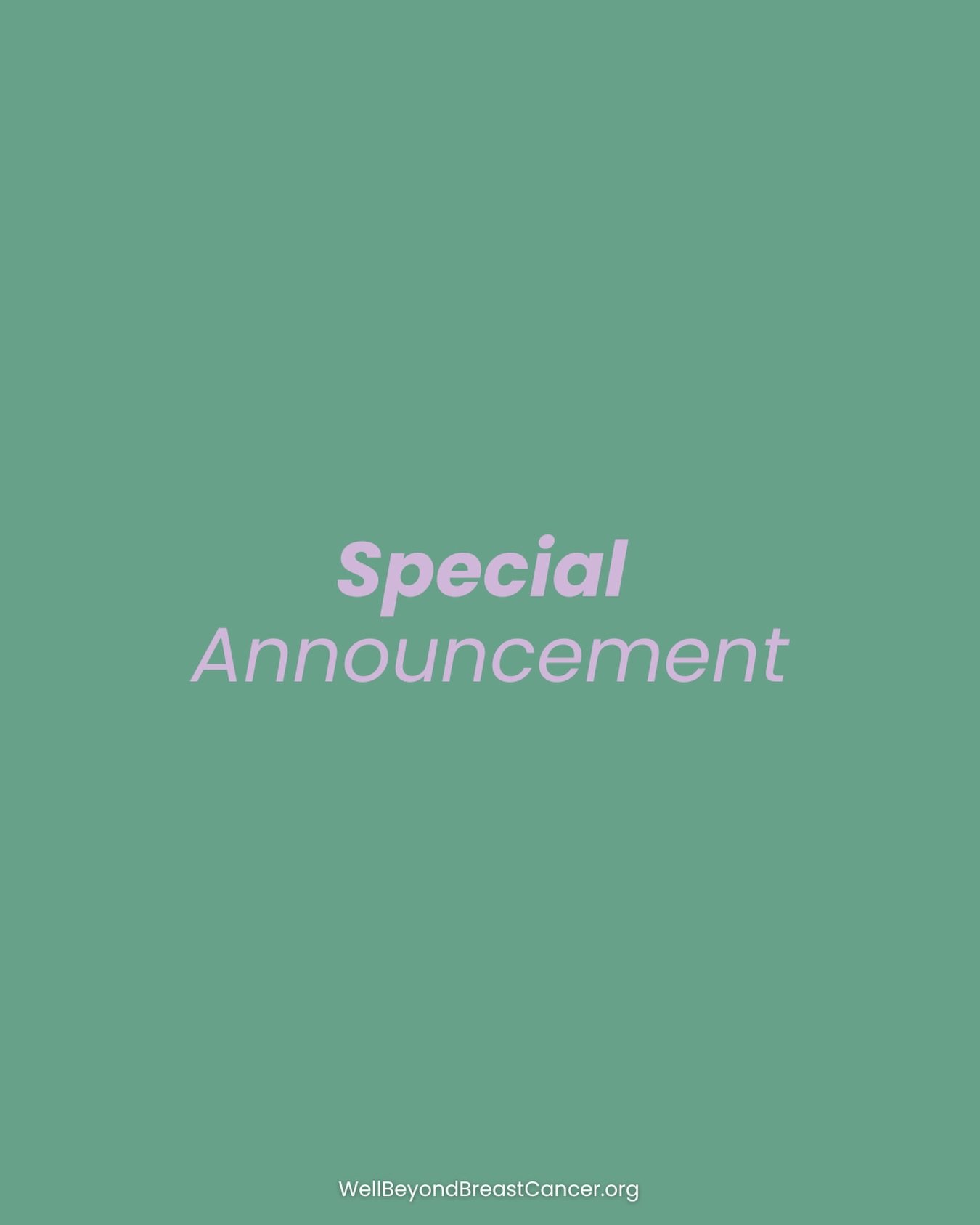 Mark your calendars. A special announcement is coming tomorrow &hellip; and YOUR voice may be at the heart of it 💜