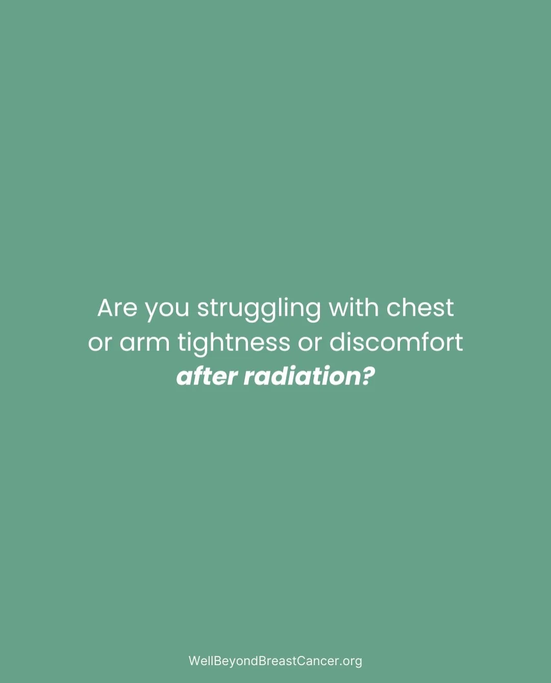 Join us next Thursday for a FREE educational webinar on Radiation Fibrosis. 

🗓️ June 18th from 12-1pm EST
📍 Virtual on Google Meet 
💌 Register by using the link in our bio 

In this educational webinar, Kelly Sturm, PT, DPT, OnCS, CLT-LANA, a Boa