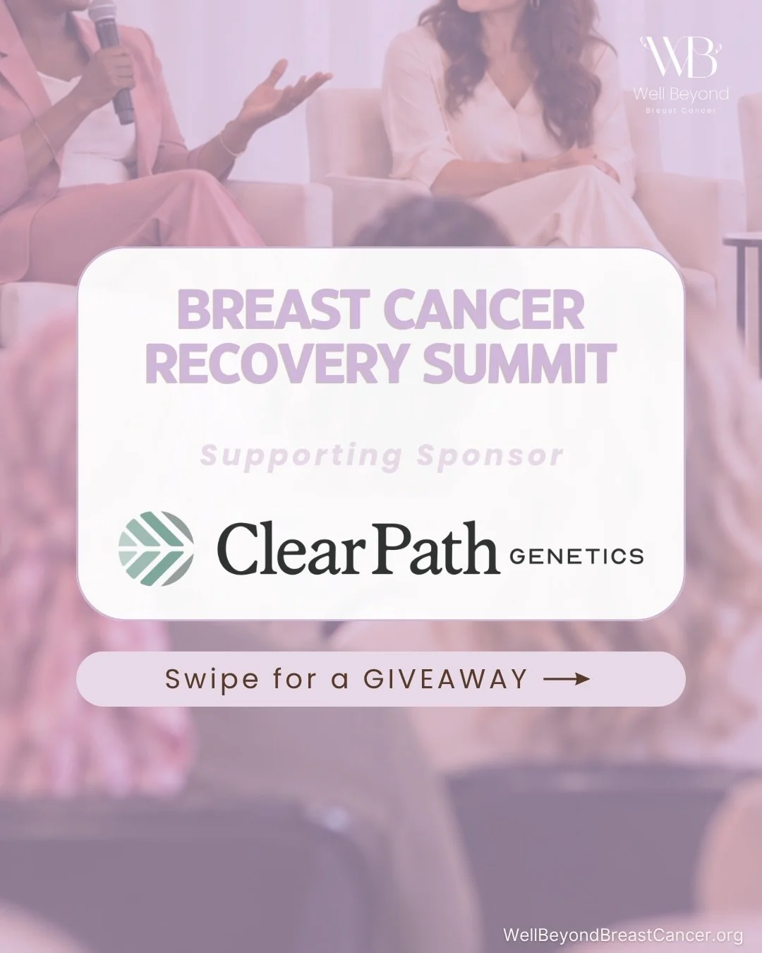 We&rsquo;re incredibly grateful to recognize ClearPath Genetics as a Supporting Sponsor of our upcoming Breast Cancer Recovery Summit!

ClearPath Genetics was founded on a simple belief: everyone deserves access to expert genetic guidance - delivered