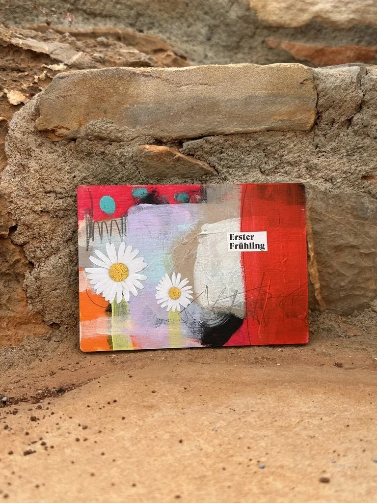Erster Frühling - Originalkunstwerk - Kunstkalender 2027