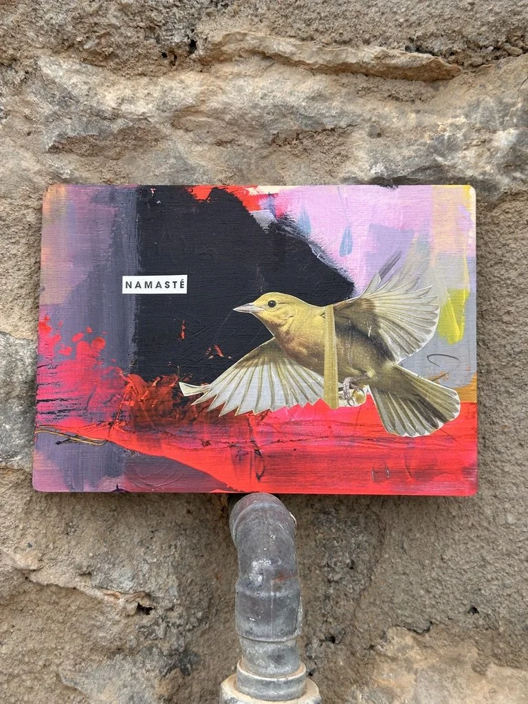 Namaste - Originalkunstwerk - Kunstkalender 2027