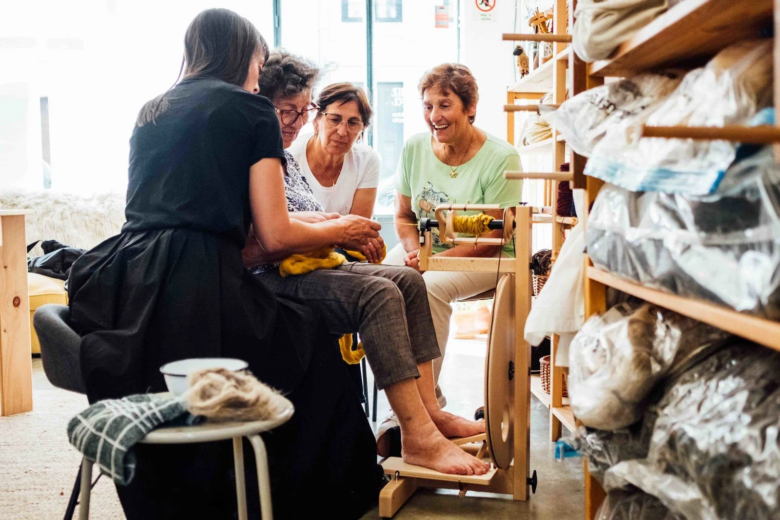 Linen and the group of Senhora do Monte