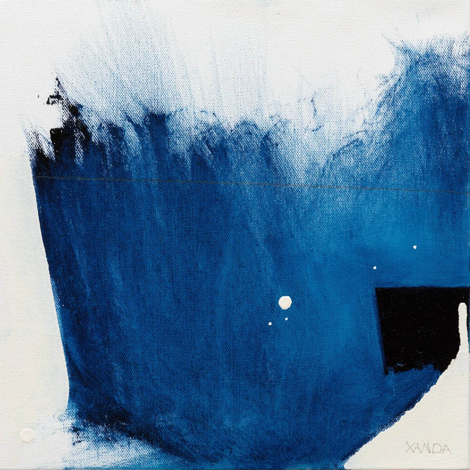 Touched by blue