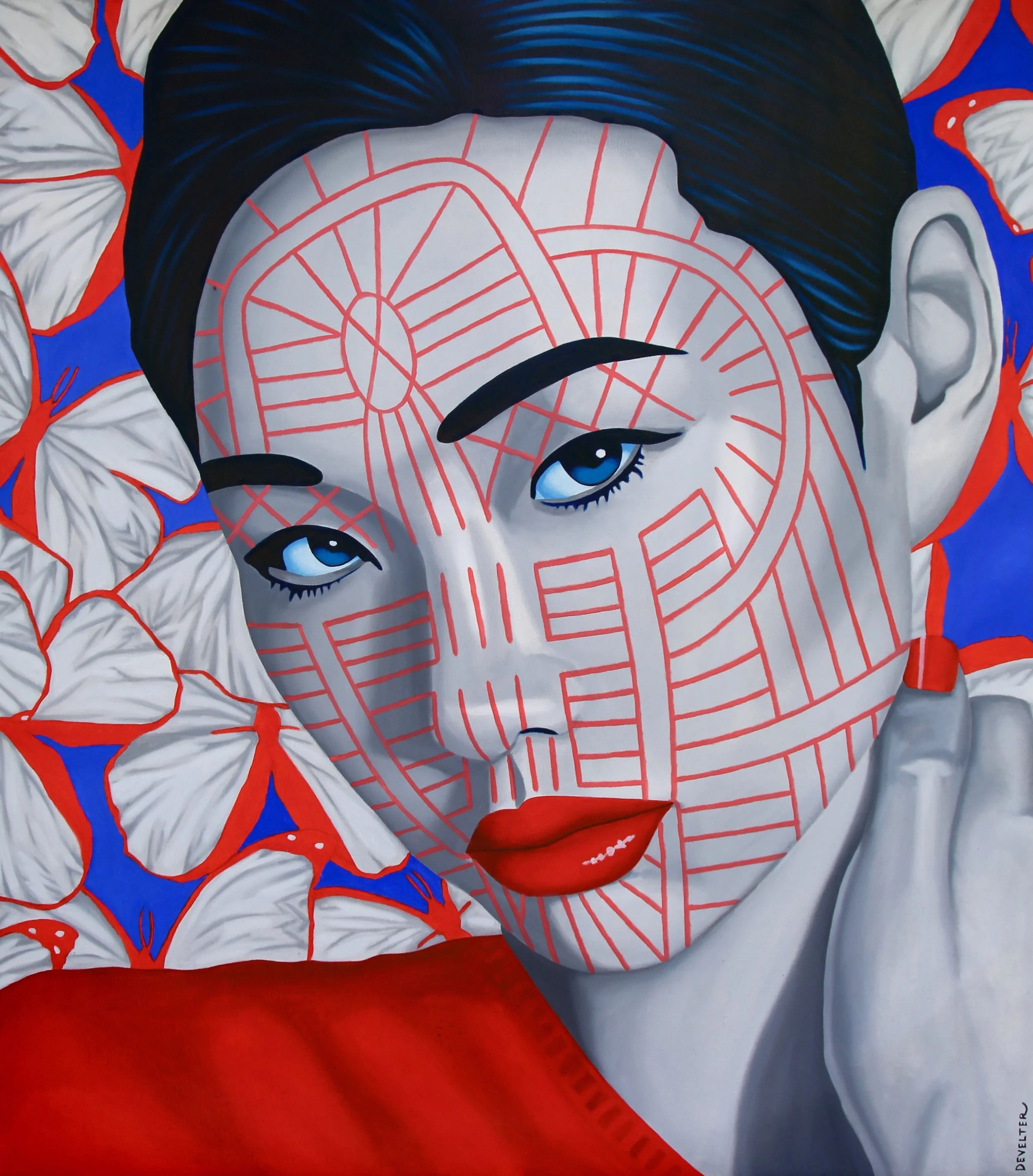 'Pakokku Chin'- Original Oil on Canvas - 150cm x 170cm