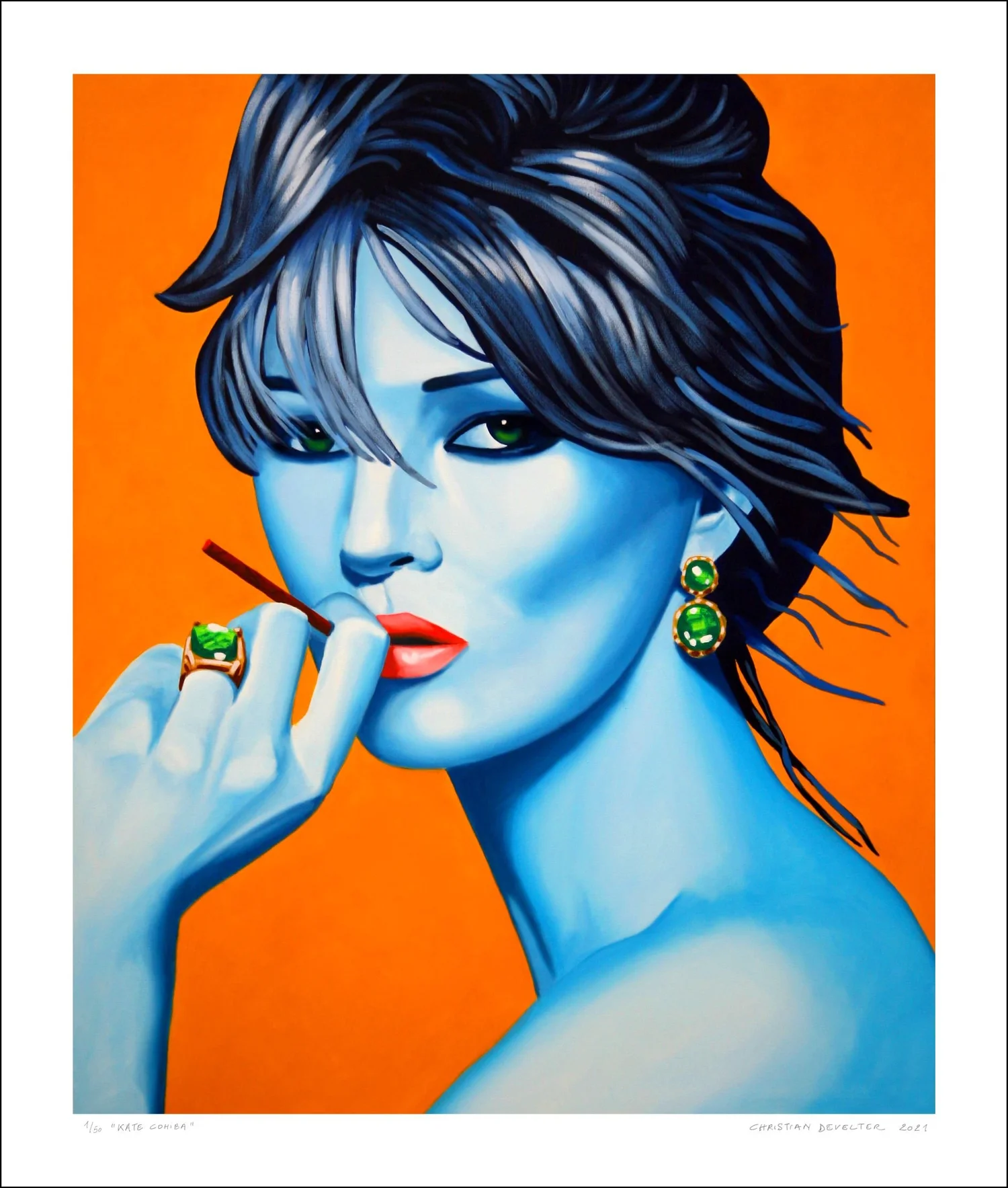 Cigar Lithograph Series — Develter