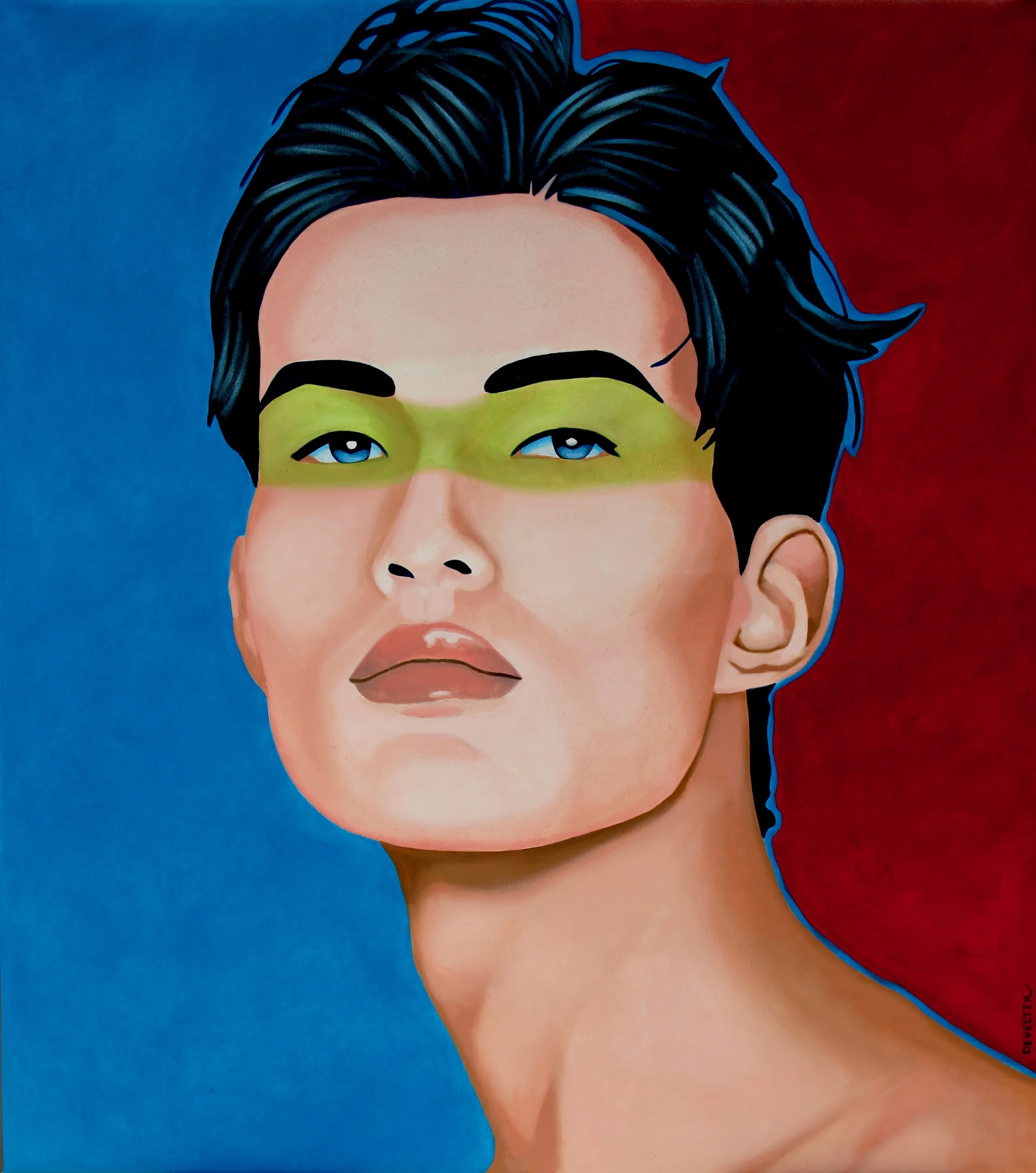 "Sungjoon" - Original Oil on Canvas - 150 cm x 170 cm