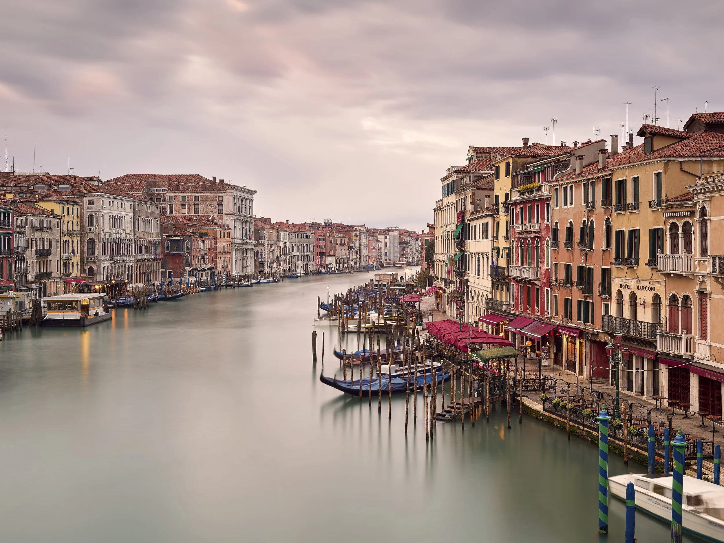 Canal Grande dal ponte di Rialto, 2020