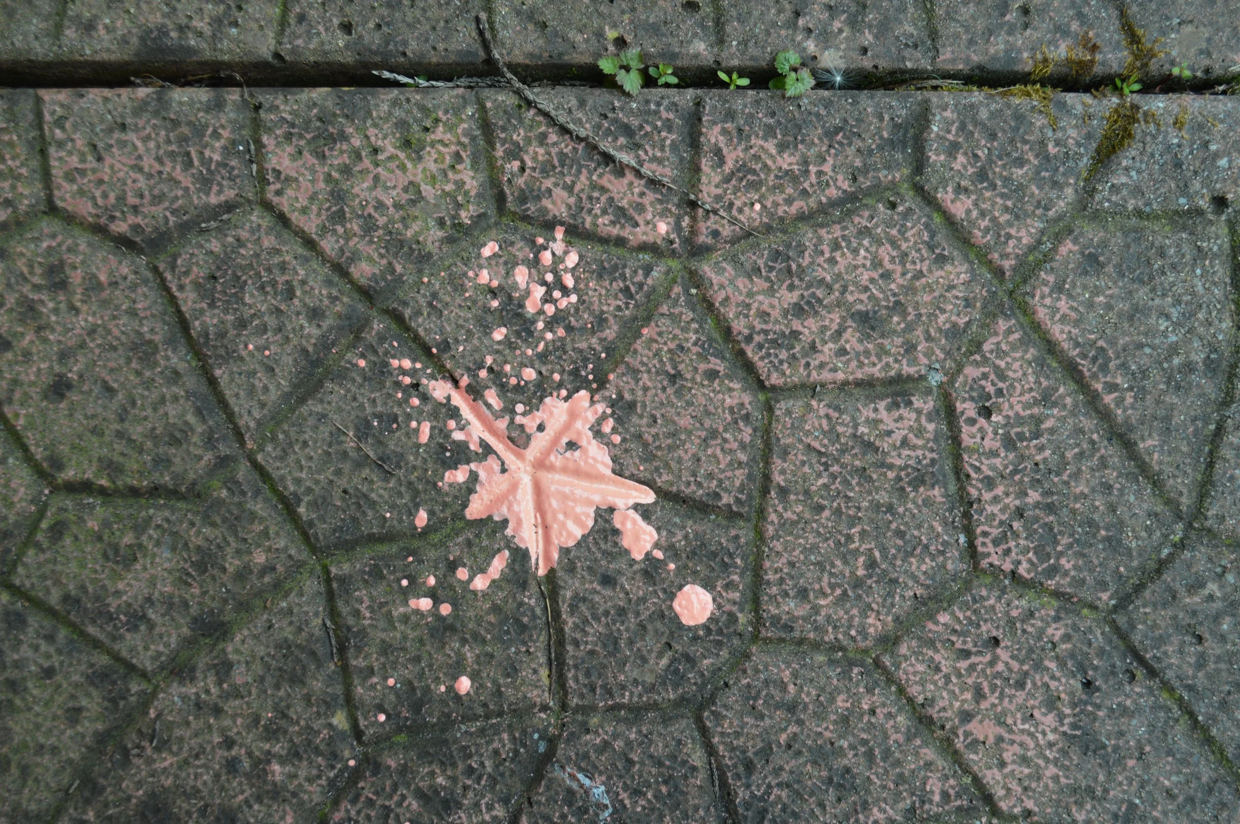 Spilt nail polish