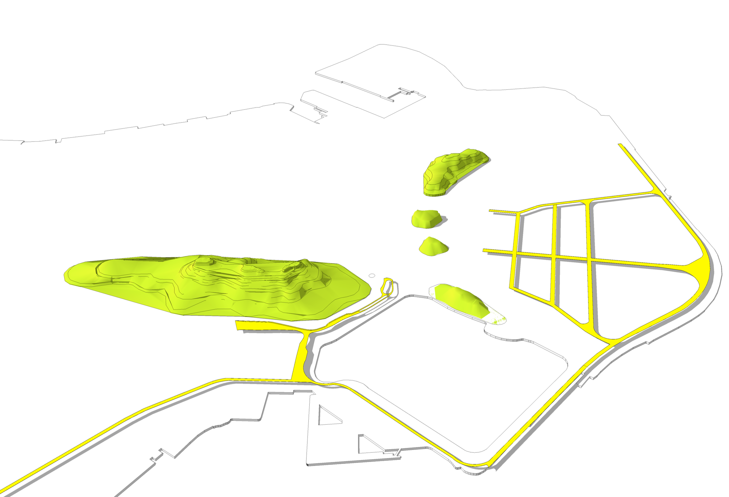 Solar roof road strategy