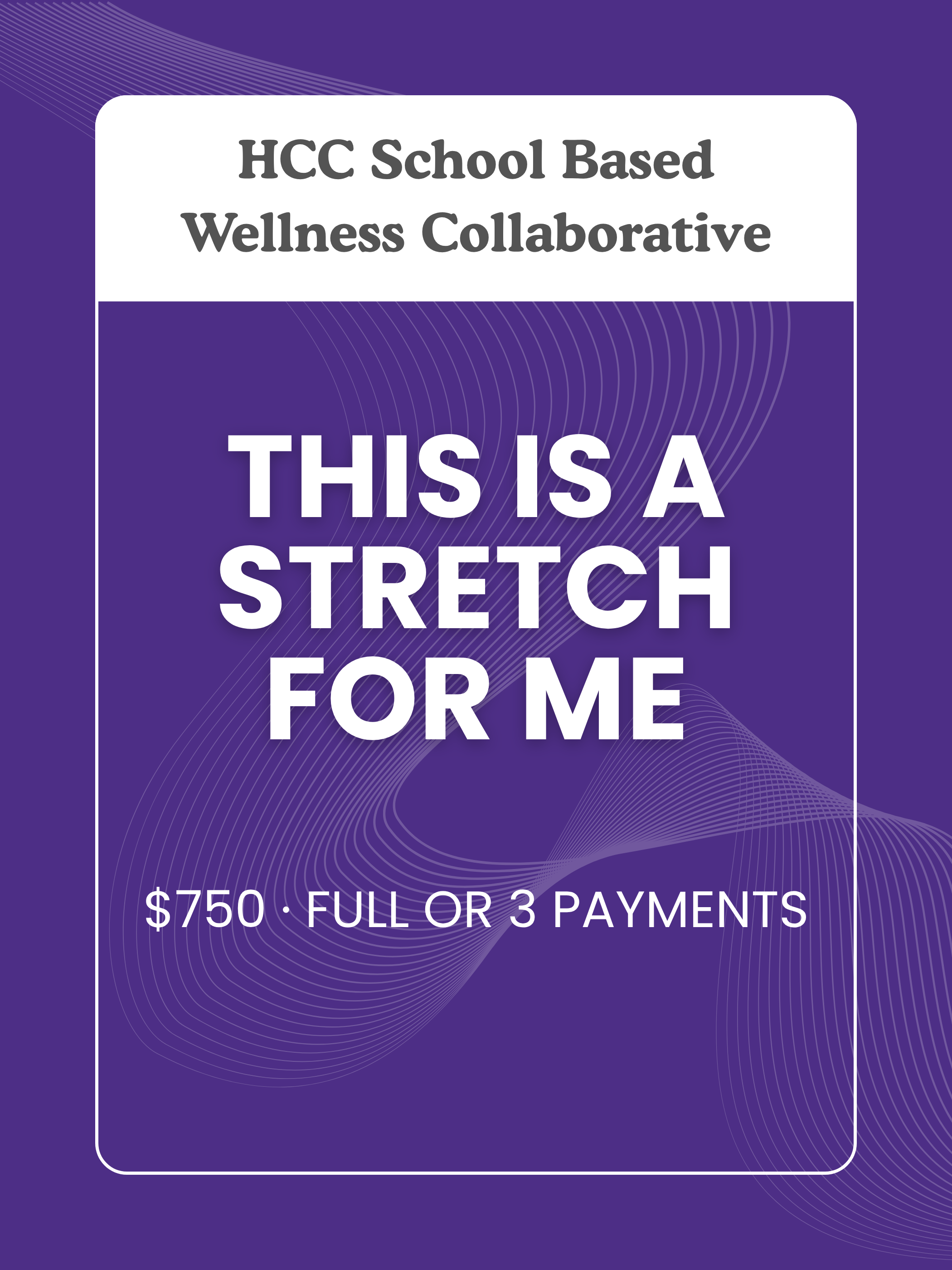 School-Based Wellness Collaborative: Stretch Rate