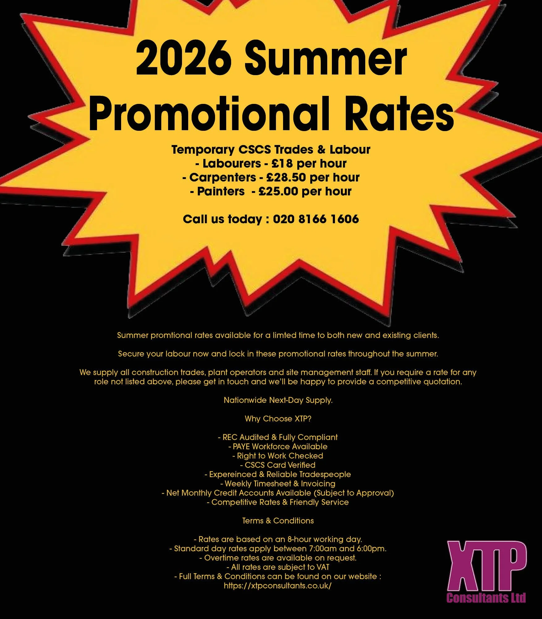 Summer 2026 Promotion