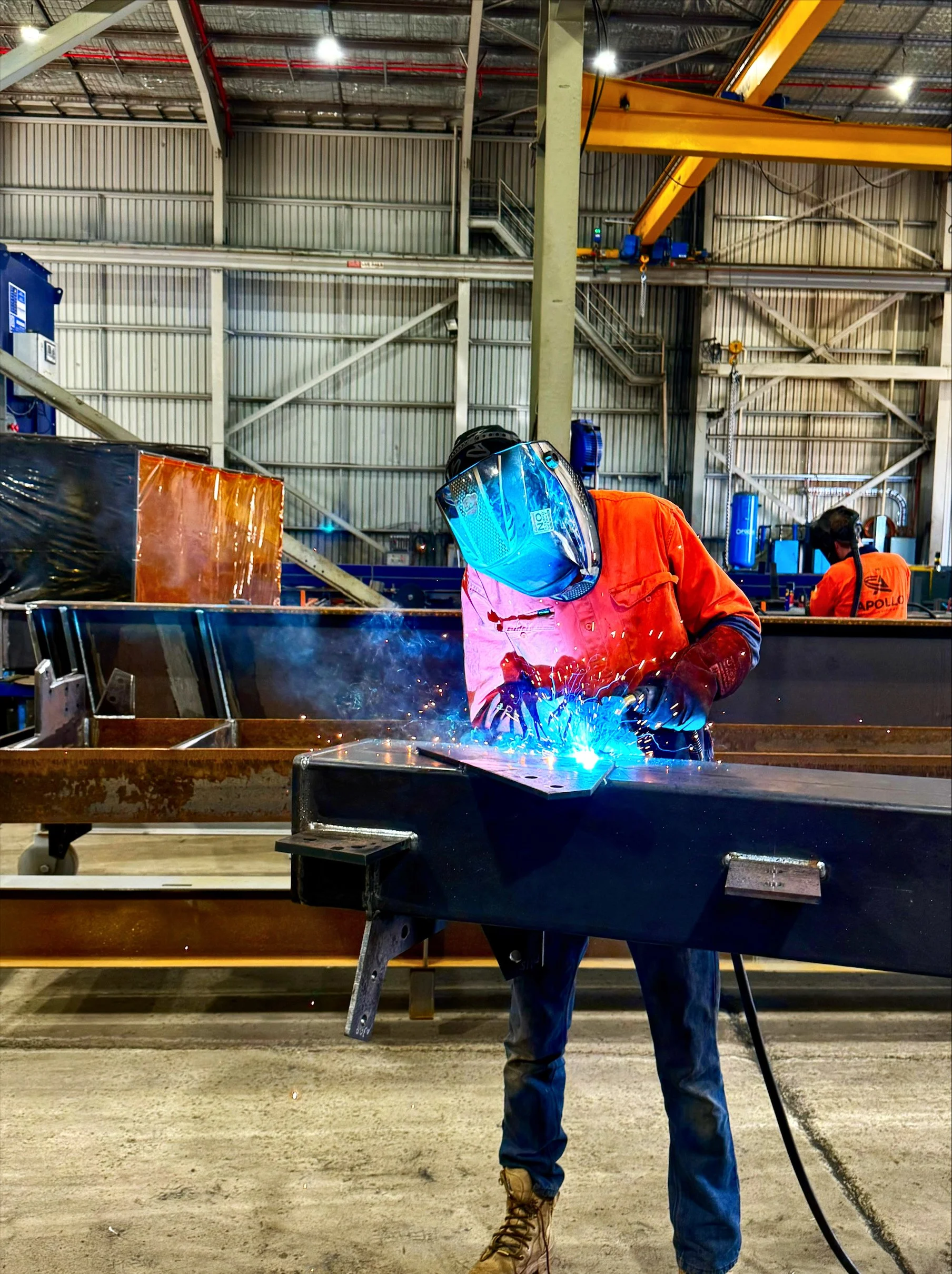 Steel Fabrication Training Opportunities Program Workplace Photo
