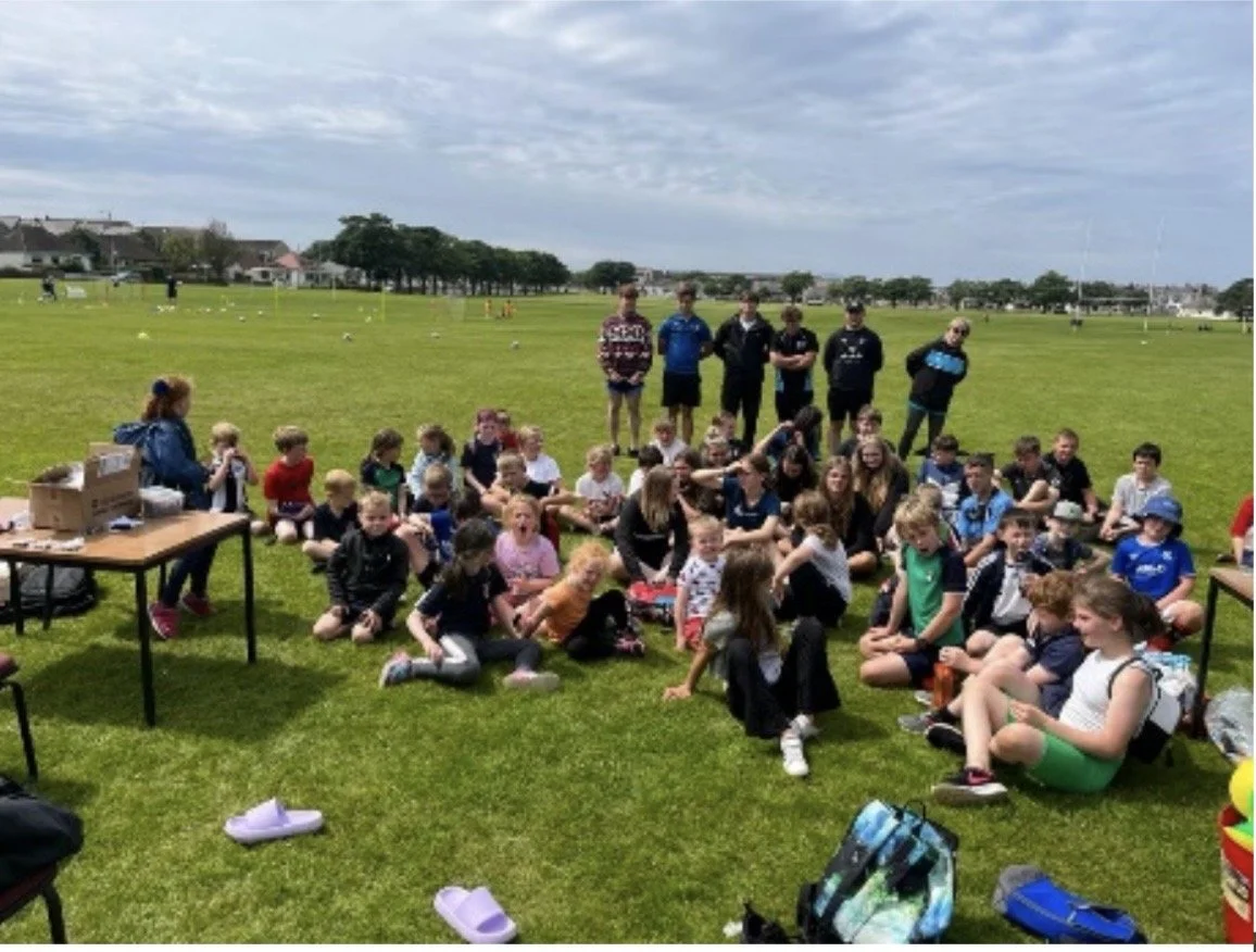 Supporting Carrick Rugby Holiday Camps in Girvan