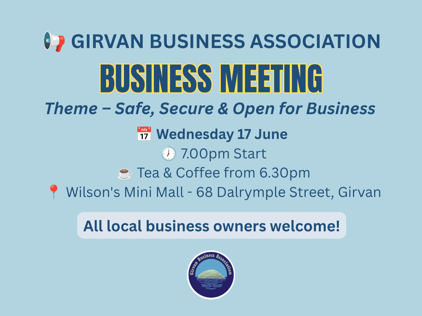 Girvan Business Association Meeting – June 2026 Update