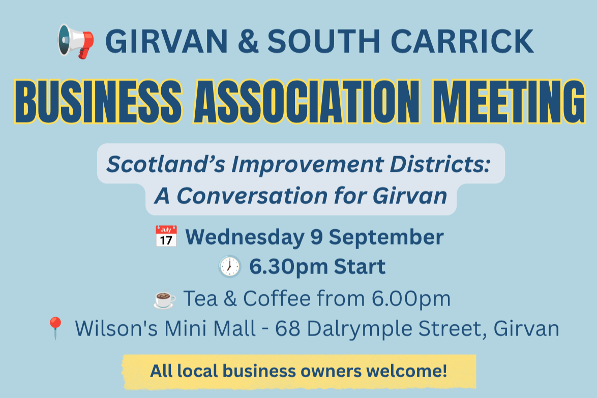 Girvan and South Carrick Business Association Meeting
