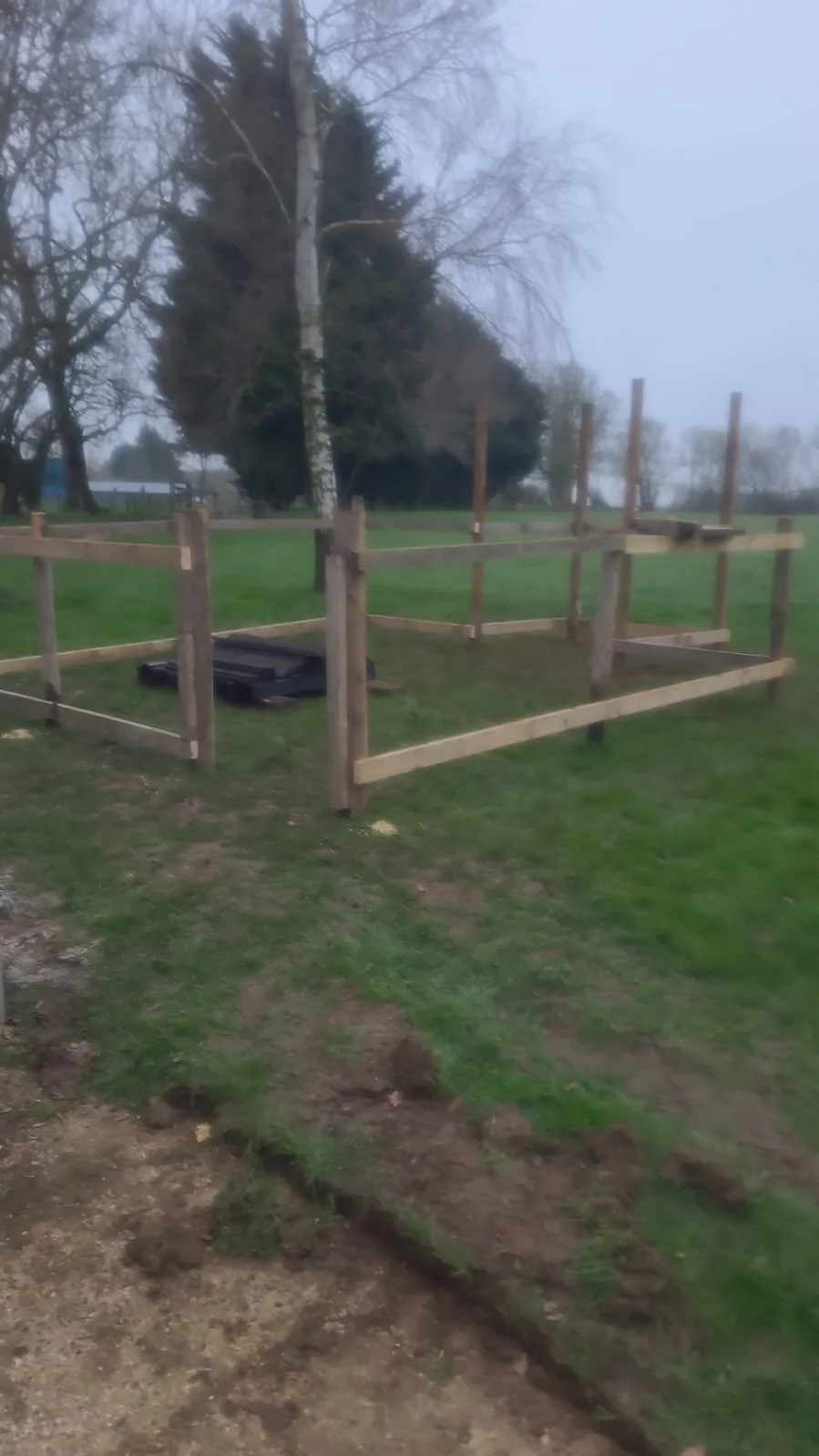 New Stand  instalation starts