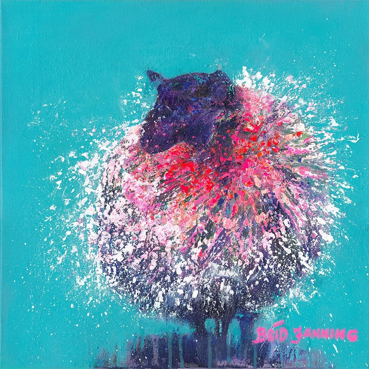 Woolly Wiggles (Teal): €200