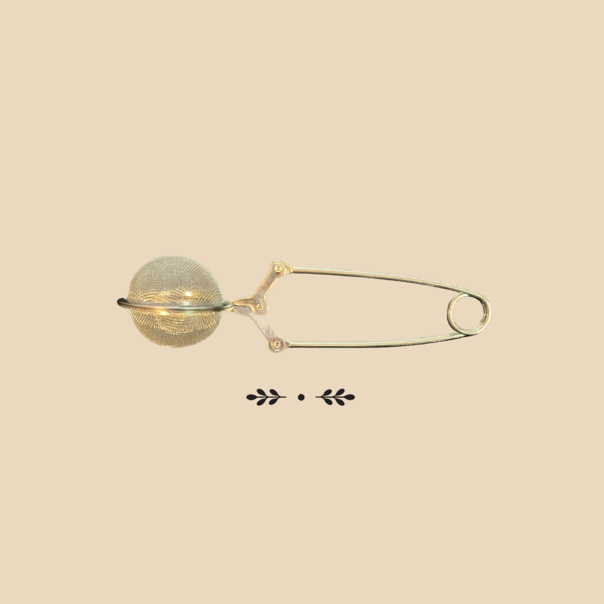 Mesh Tea Ball Infuser with Squeeze Handle