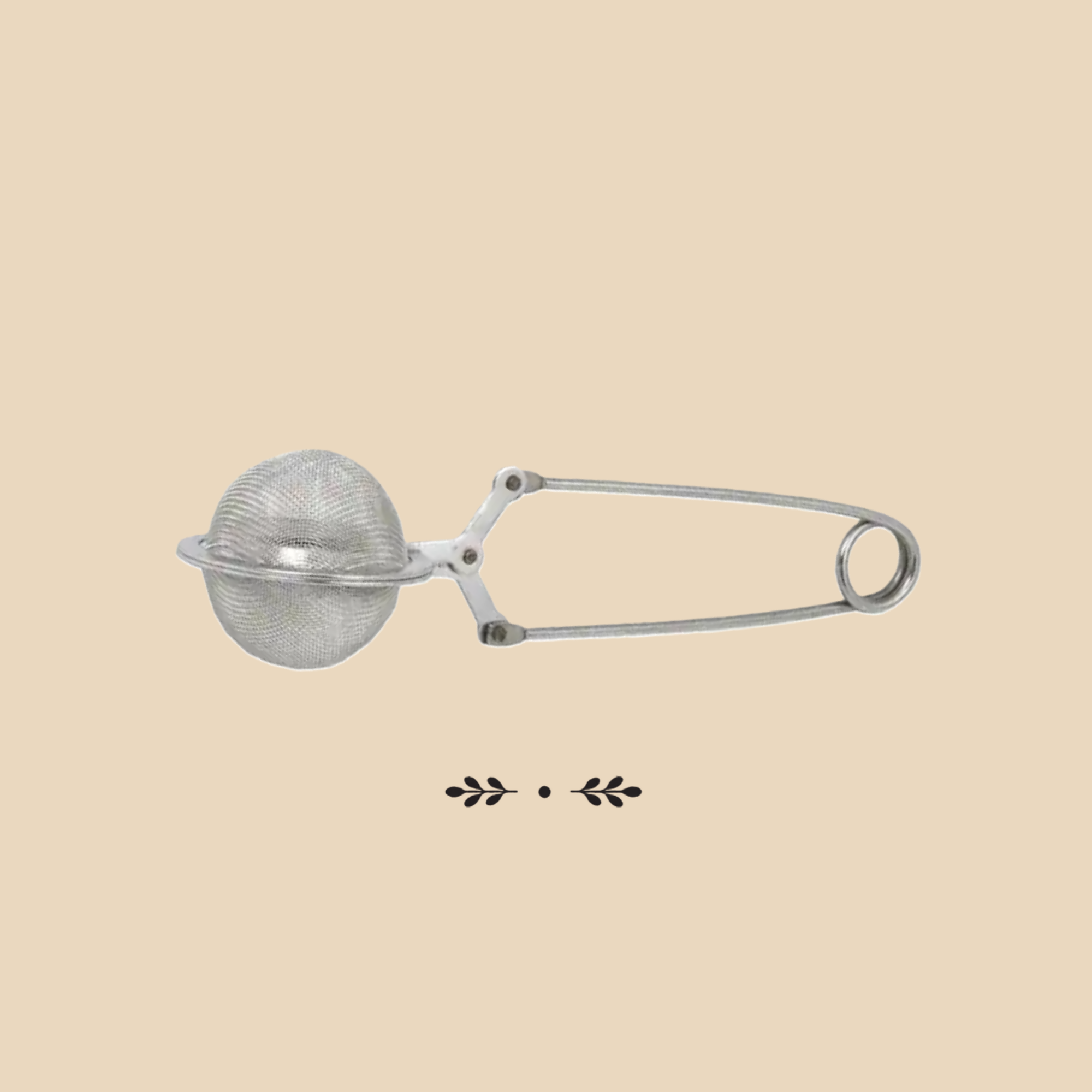Mesh Tea Ball Infuser with Squeeze Handle