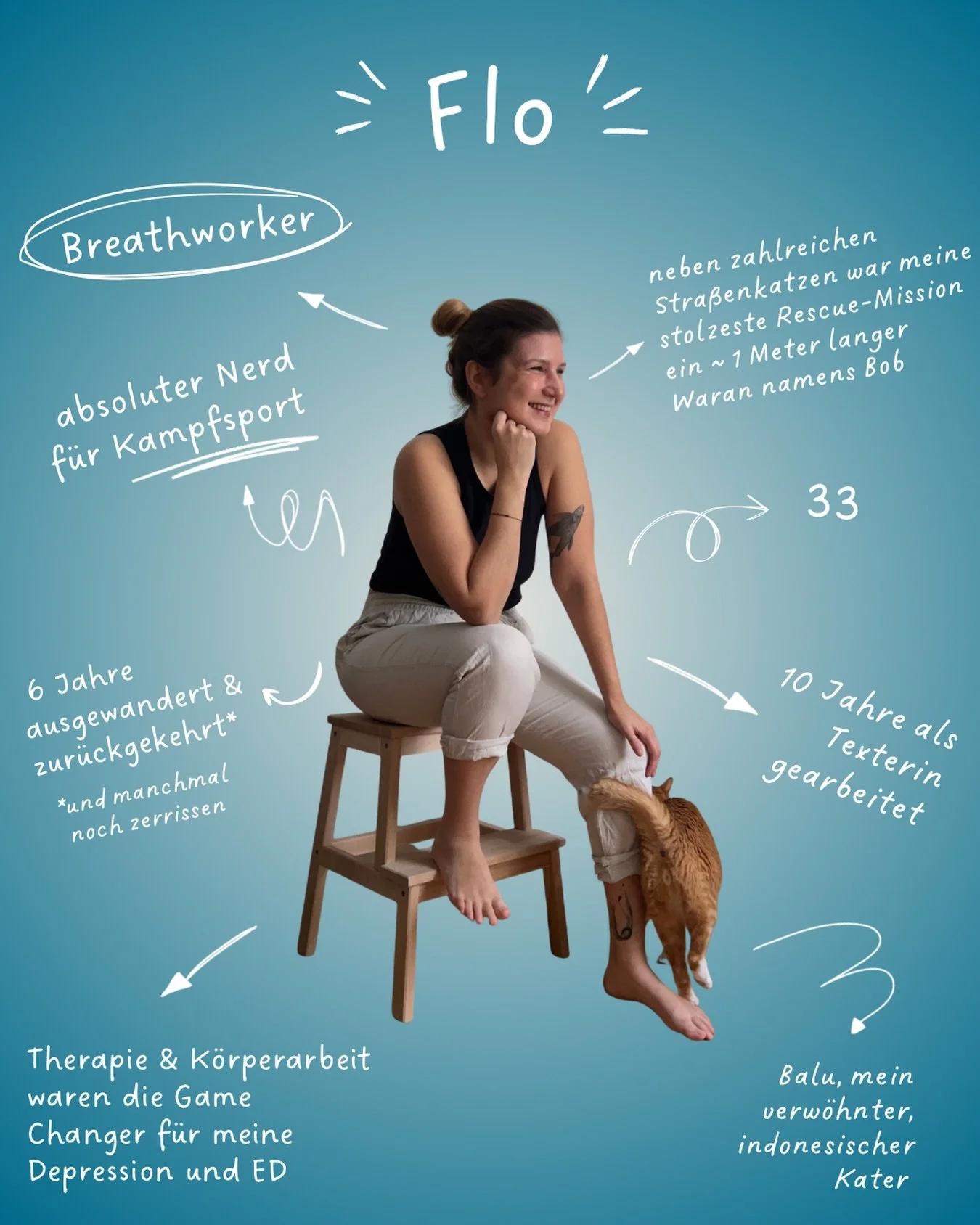 K&ouml;rperarbeit wirkt dann, wenn wir uns gut gehalten und sicher f&uuml;hlen. Das klappt nur, wenn die Chemie zwischen Klient*in und Bodyworker/Breathworker stimmt. ✨

Damit ihr besser einsch&auml;tzen k&ouml;nnt, ob ihr euch bei mir wohlf&uuml;hlt