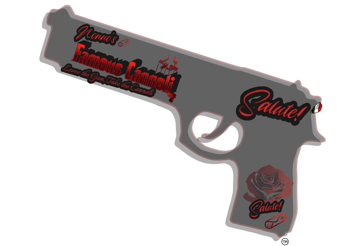 Nonno's Famous Cannoli Iconic Logo