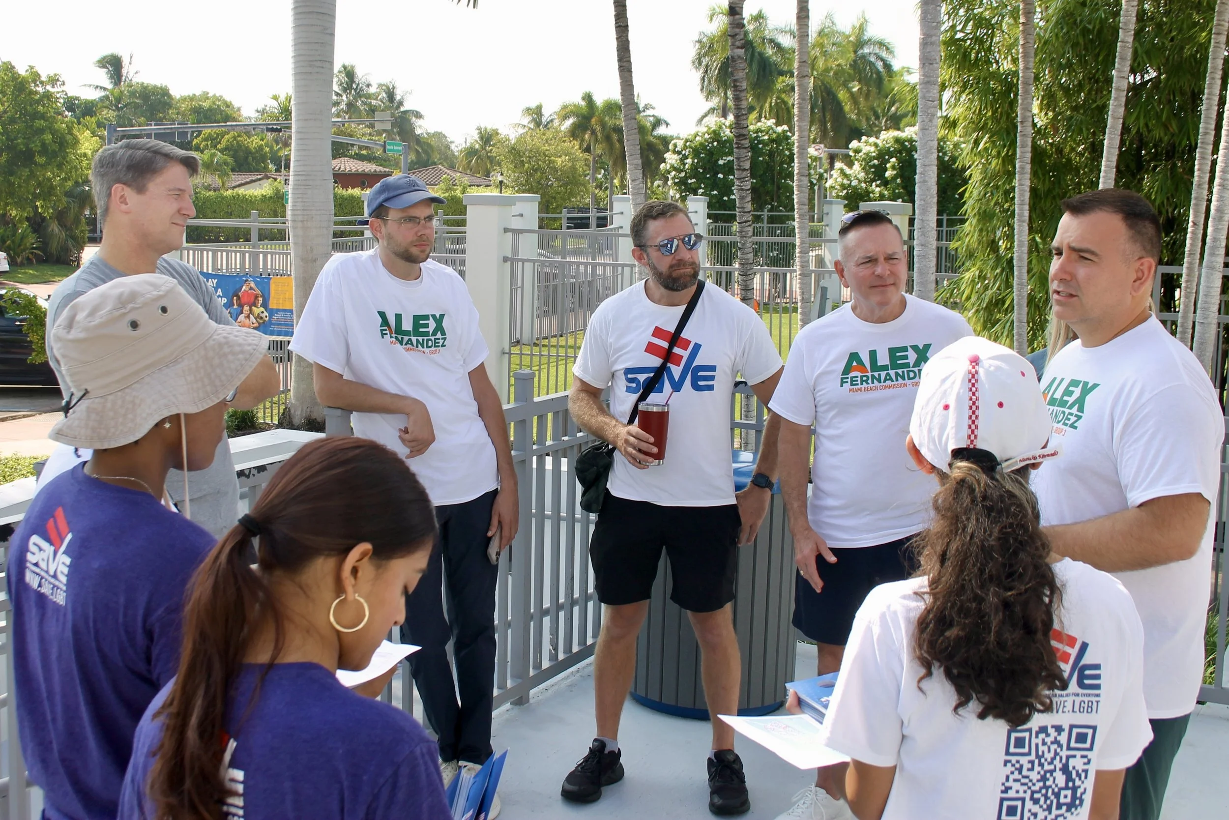 Day of Action for Commissioner Alex Fernandez