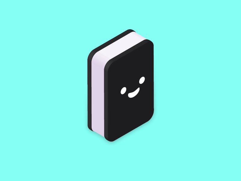 Isometric ice cream sandwich