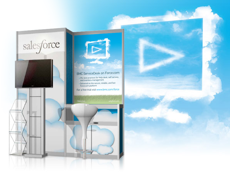 Tradeshow booth graphics
