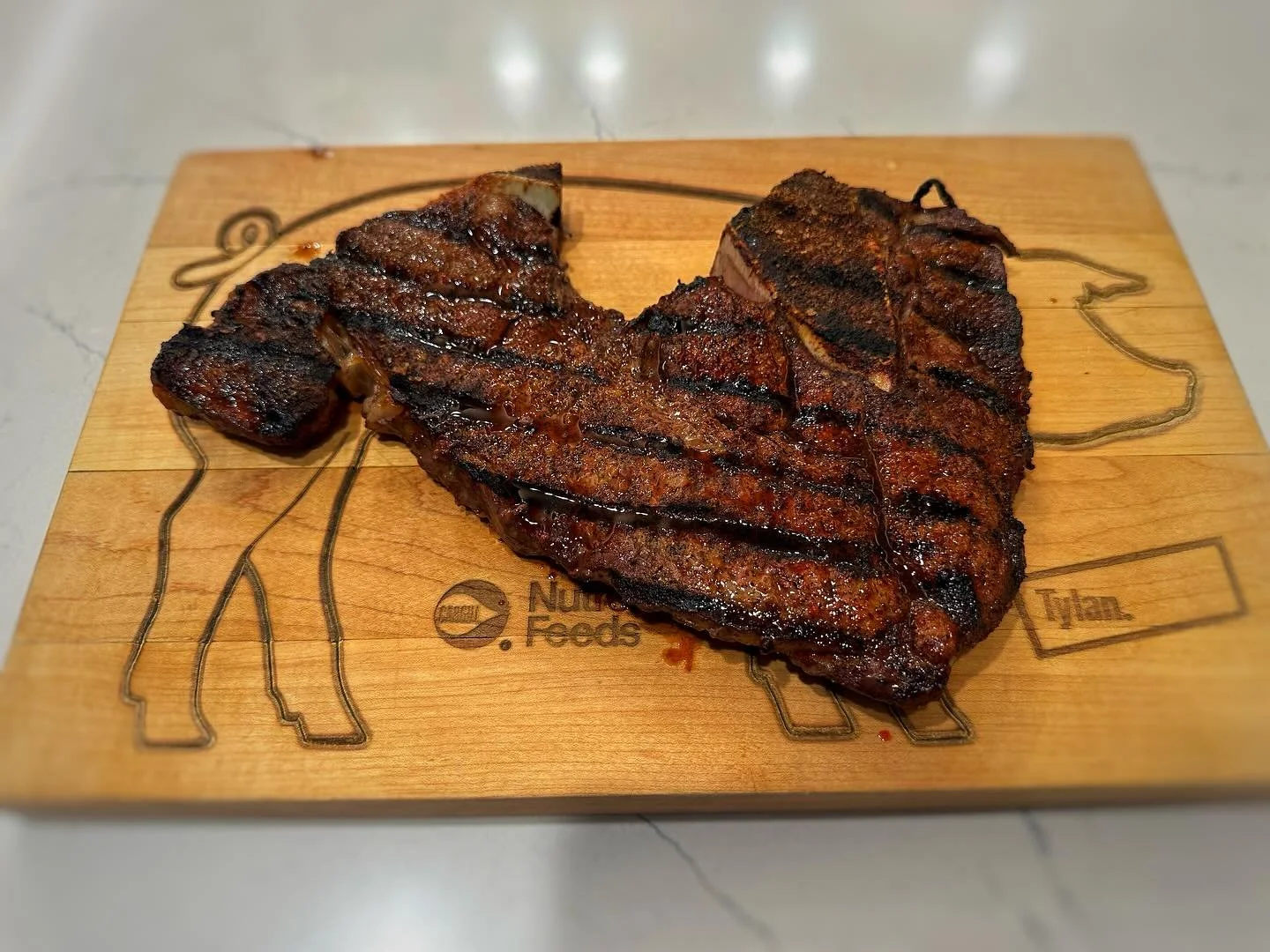 This one&rsquo;s special. 🥩🔥

A perfectly grilled steak seasoned with Big Pete&rsquo;s Steak Night, named after my dad &mdash; Big Pete himself. The same cutting board he used over 44 years ago still holds the flavor and the memories.

Some recipes