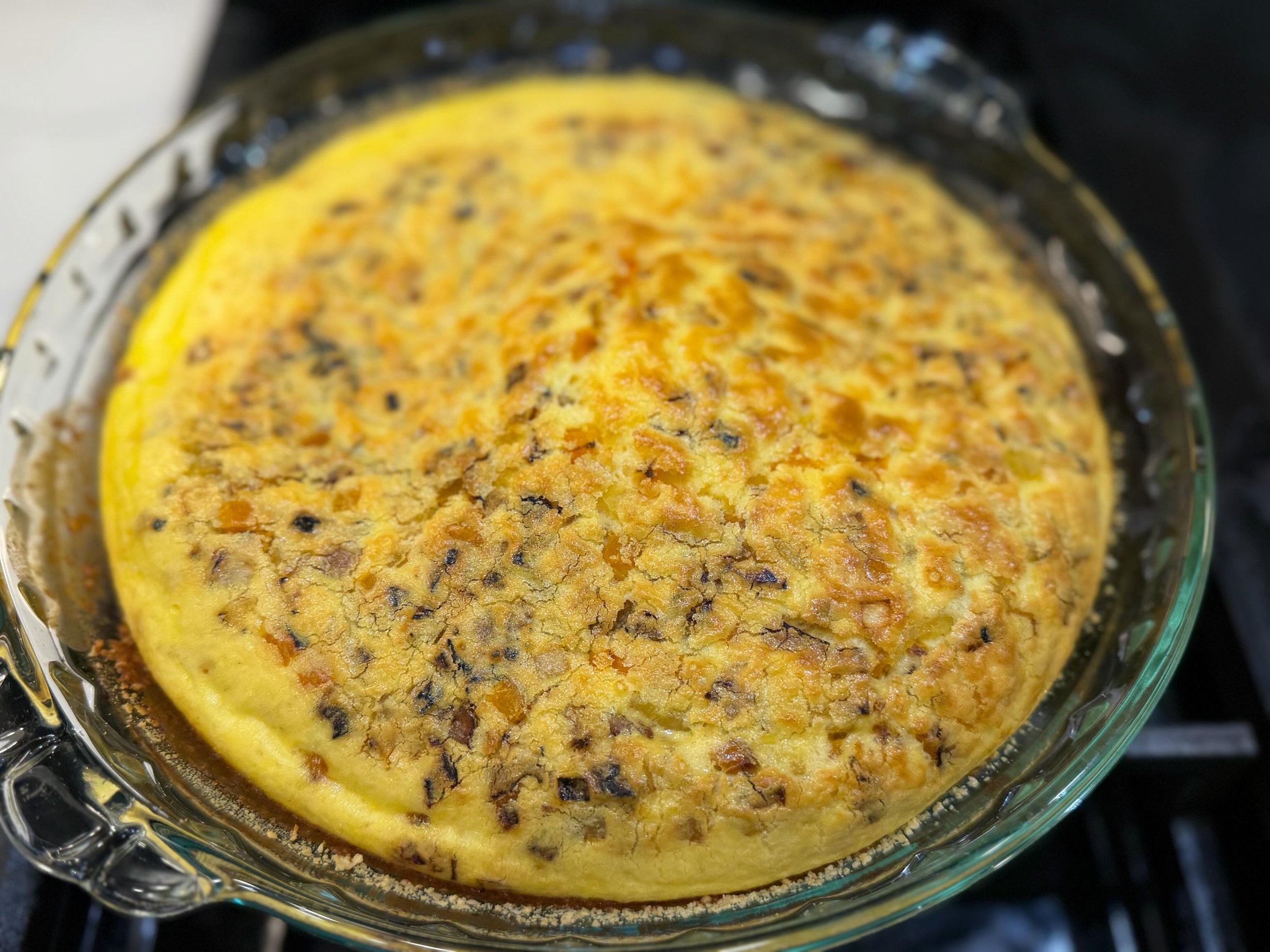What are frittatas better than ￼quiches?  First of all they are Italian and that makes everything that much better.  Second it doesn&rsquo;t have the pie crust so it has less carbs making it significantly better for you. 

This frittata had ￼ saut&ea