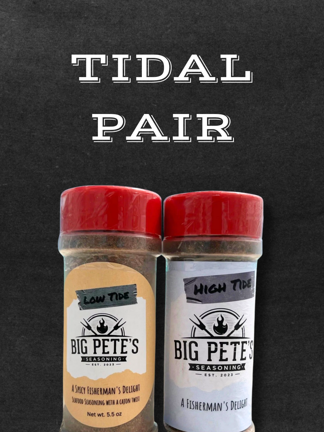 Tidal Pair, appearing as if drawn on a chalkboard.
